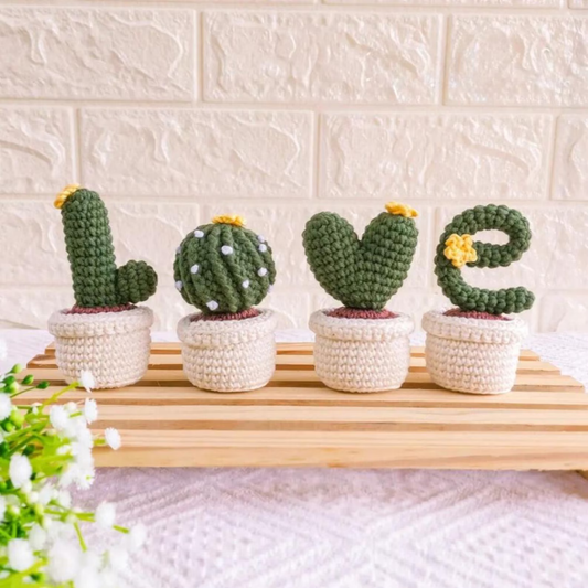 Cactus Love Crochet Pattern