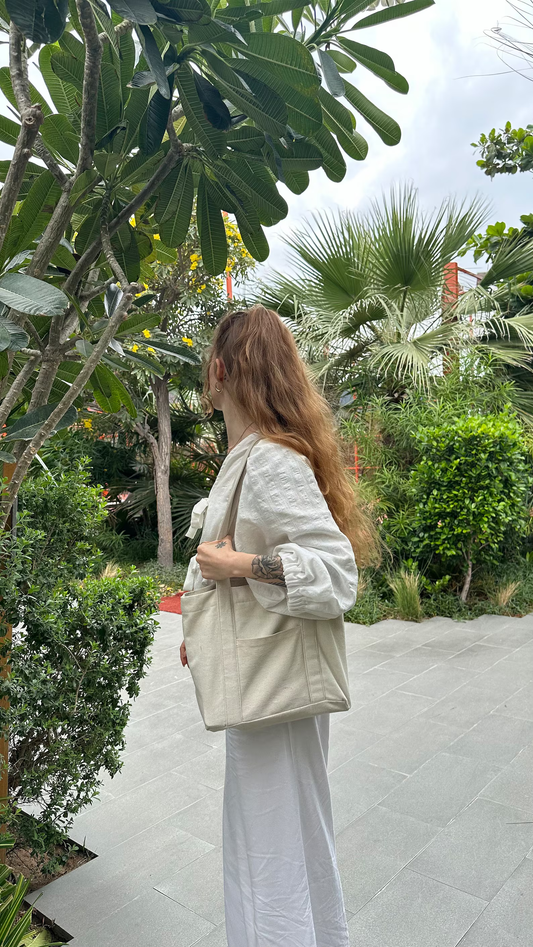 Bag For Love Canvas Tote Bag Sewing Pattern