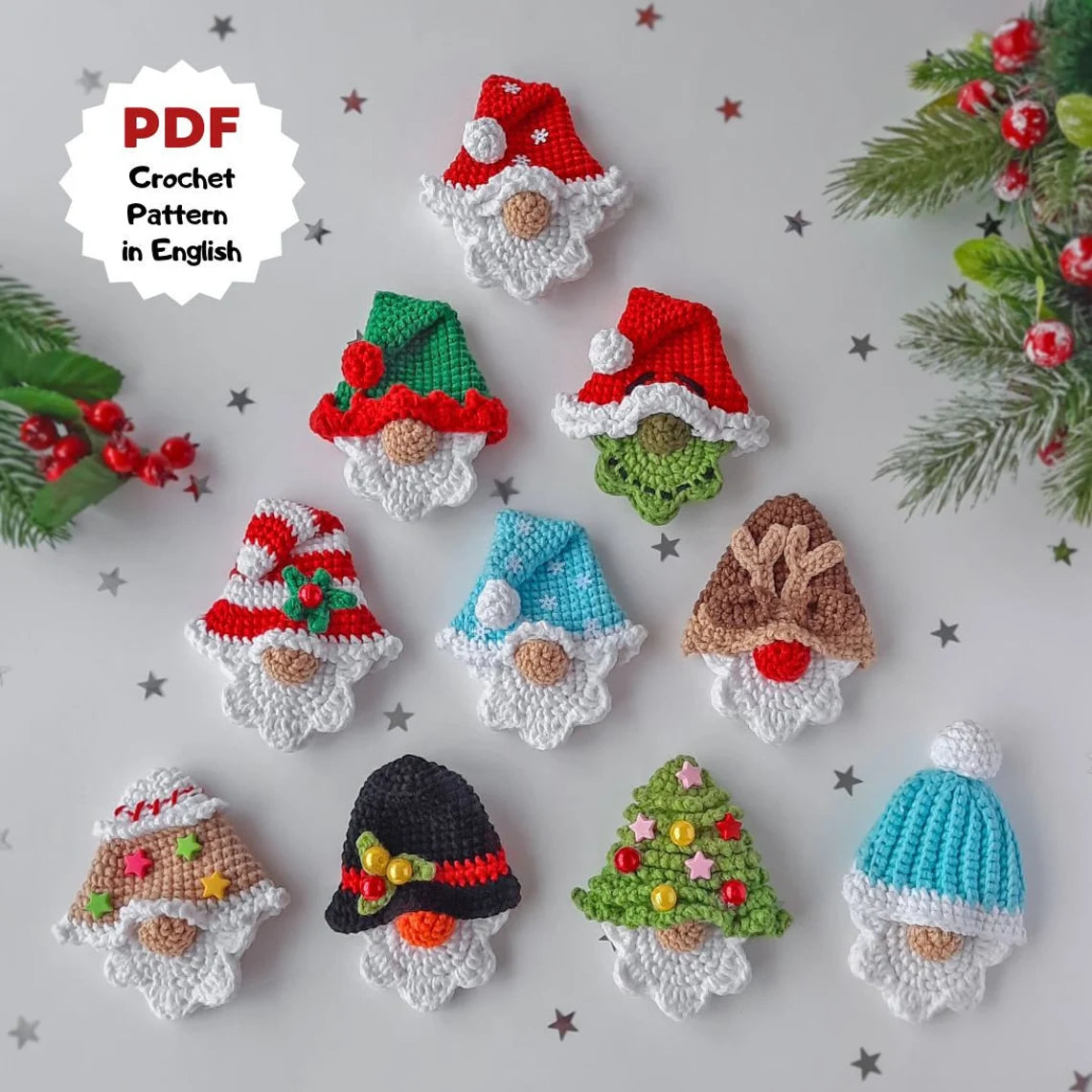 Christmas Gnome Crochet Pattern