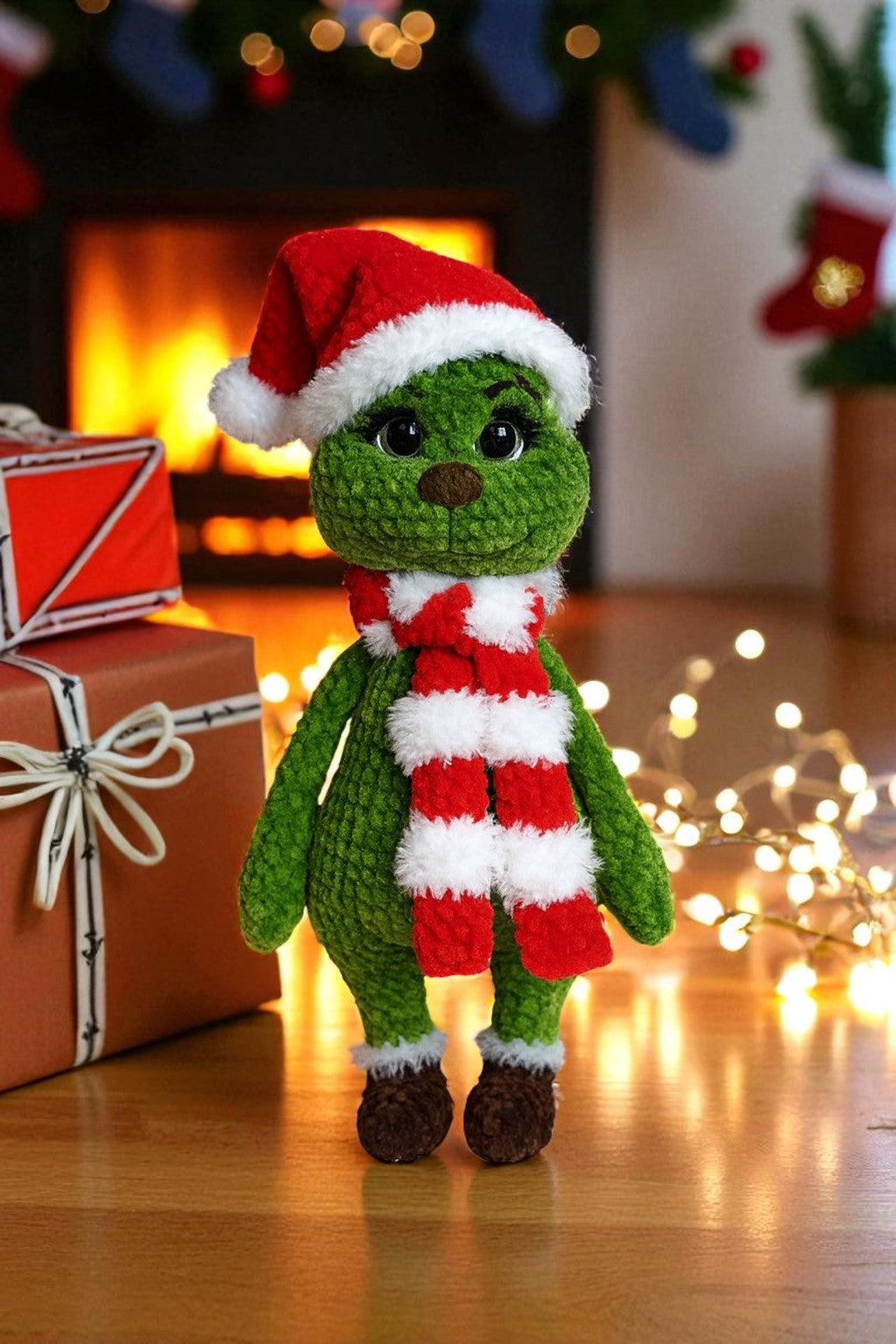 Christmas Green Villain Crochet Pattern