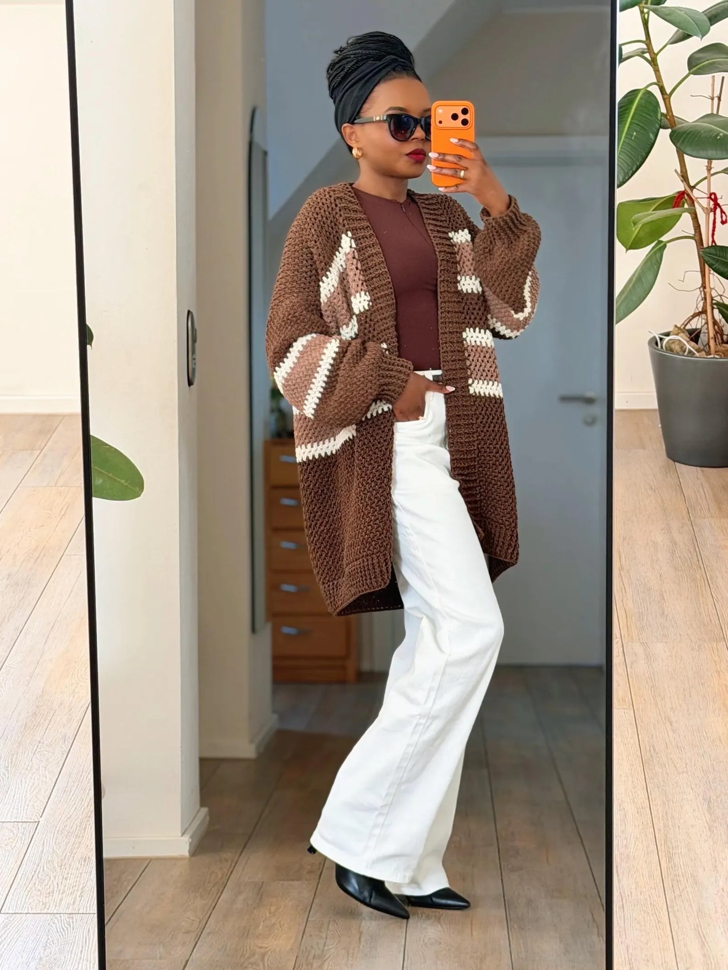 Elizabeth Cardigan Crochet Pattern | Oversized, Easy | Made To measure | PDF + Video Tutorial - English