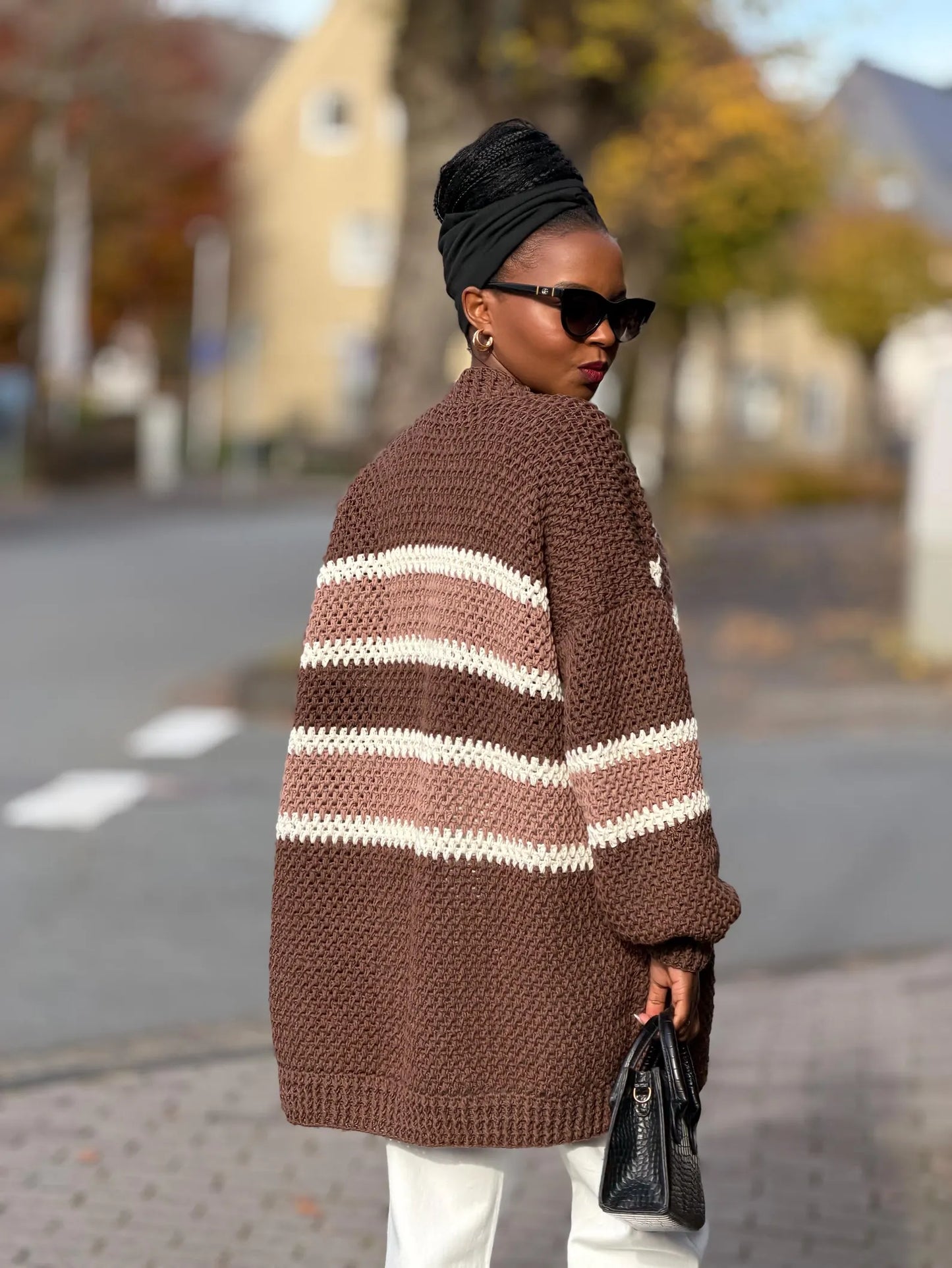 Elizabeth Cardigan Crochet Pattern | Oversized, Easy | Made To measure | PDF + Video Tutorial - English