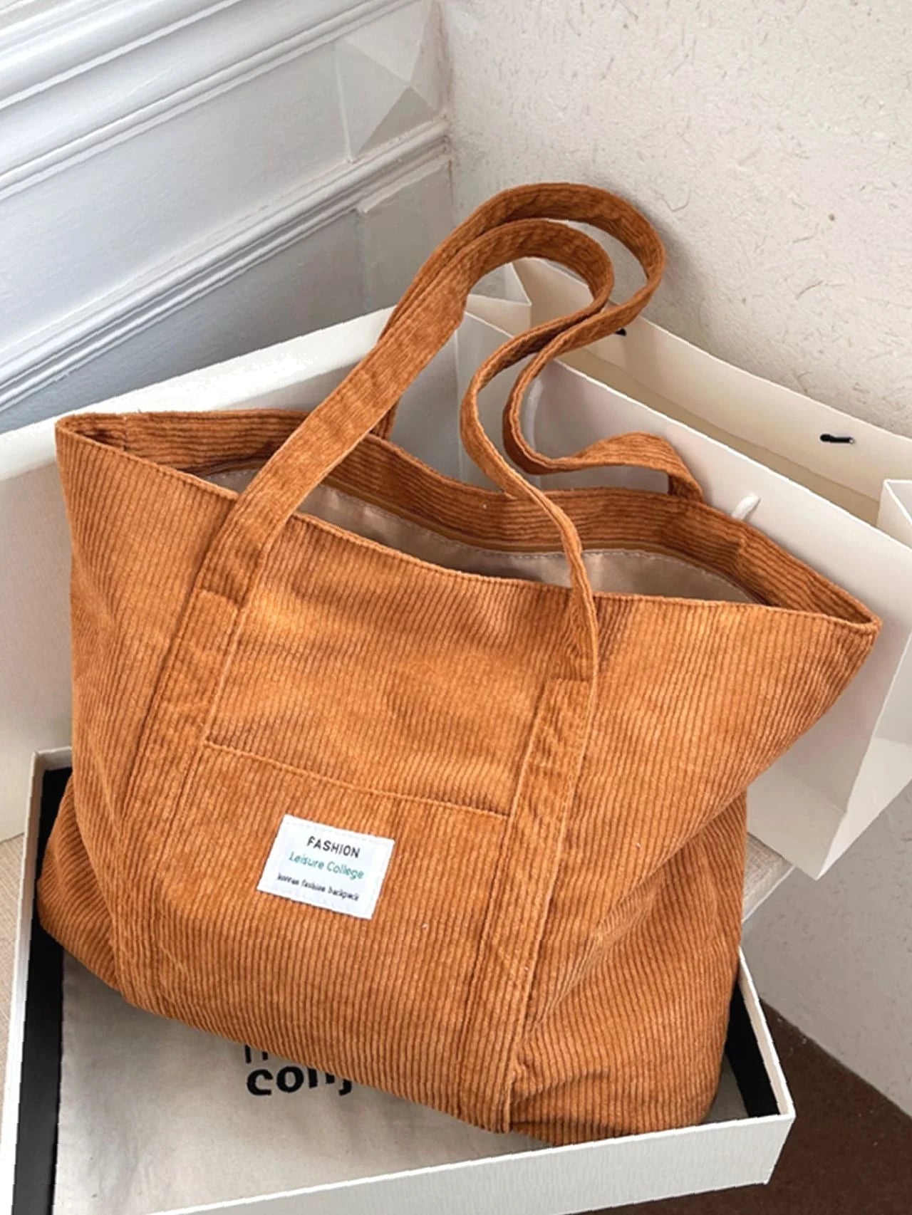 Bag For Love Canvas Tote Bag Sewing Pattern