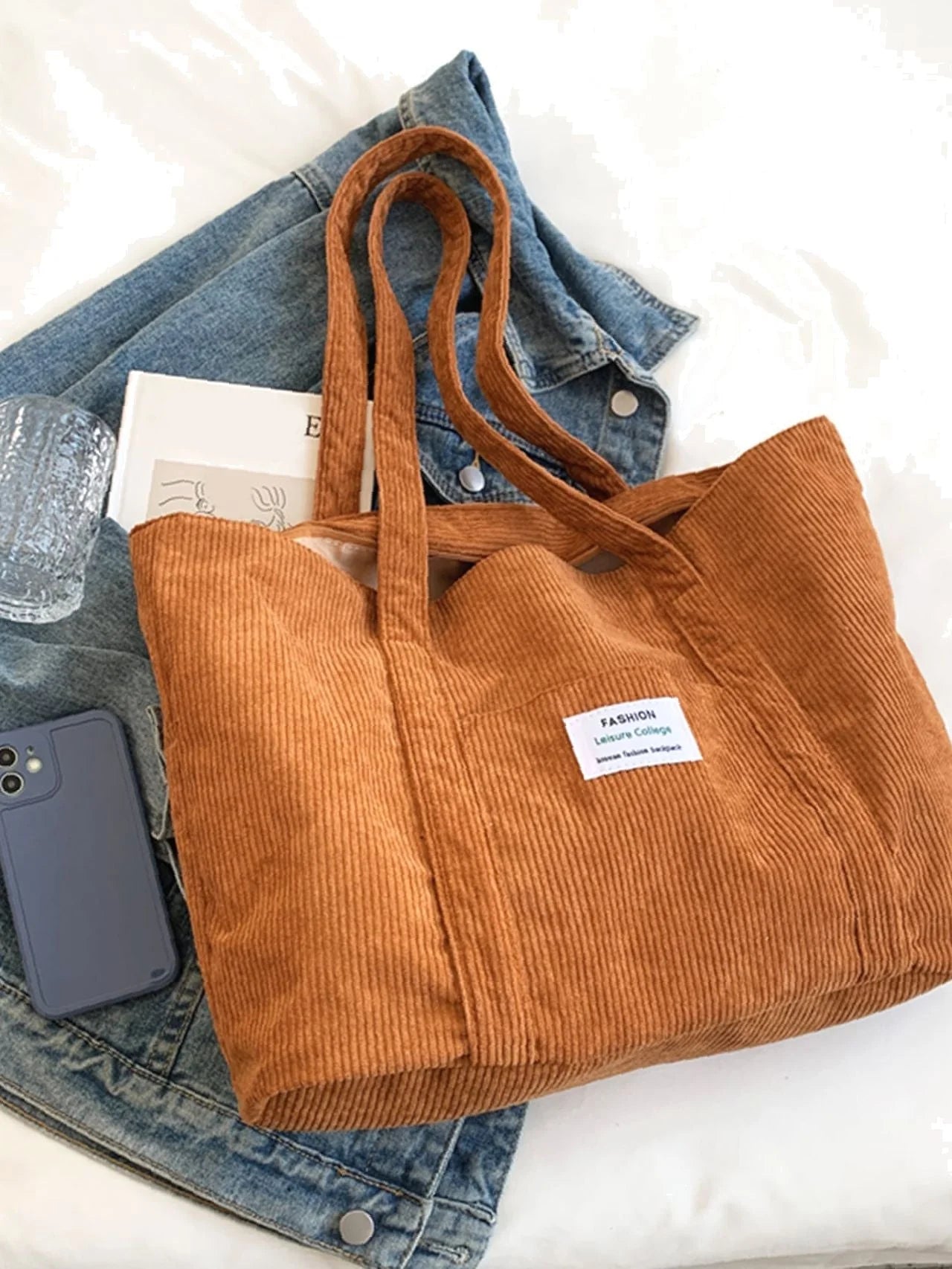 Bag For Love Canvas Tote Bag Sewing Pattern