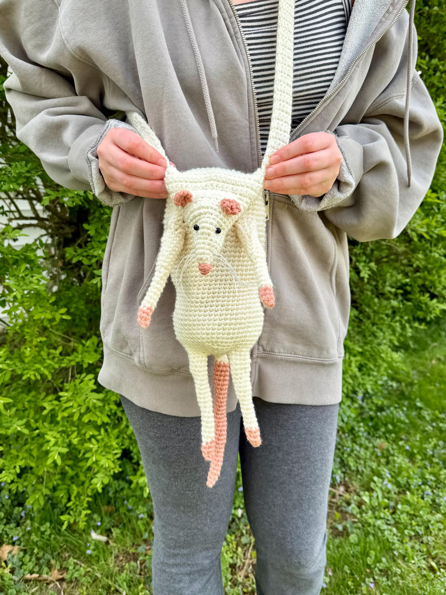 Rat Pouch Crochet Pattern