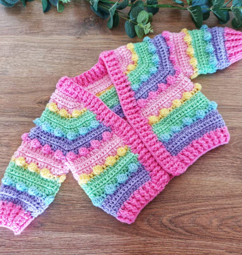 Child Skyler Cardigan Crochet Pattern