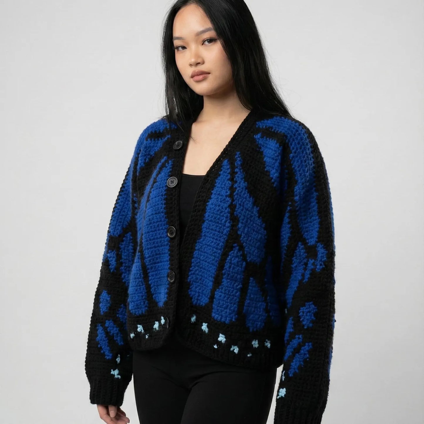 Monarch Butterfly Cardigan Crochet Pattern