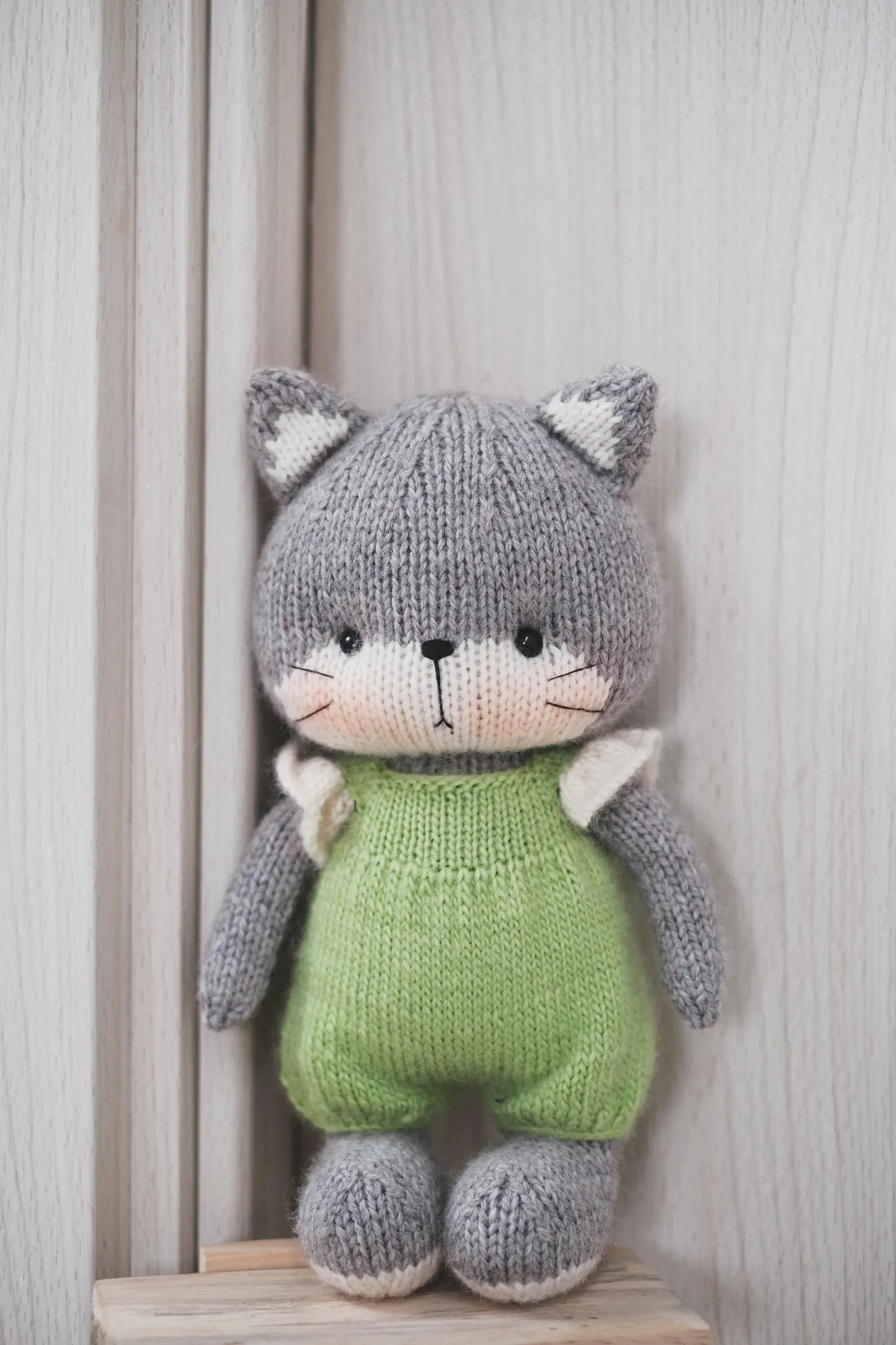Sunny the Cat – Knitted Toy Instructions Pattern
