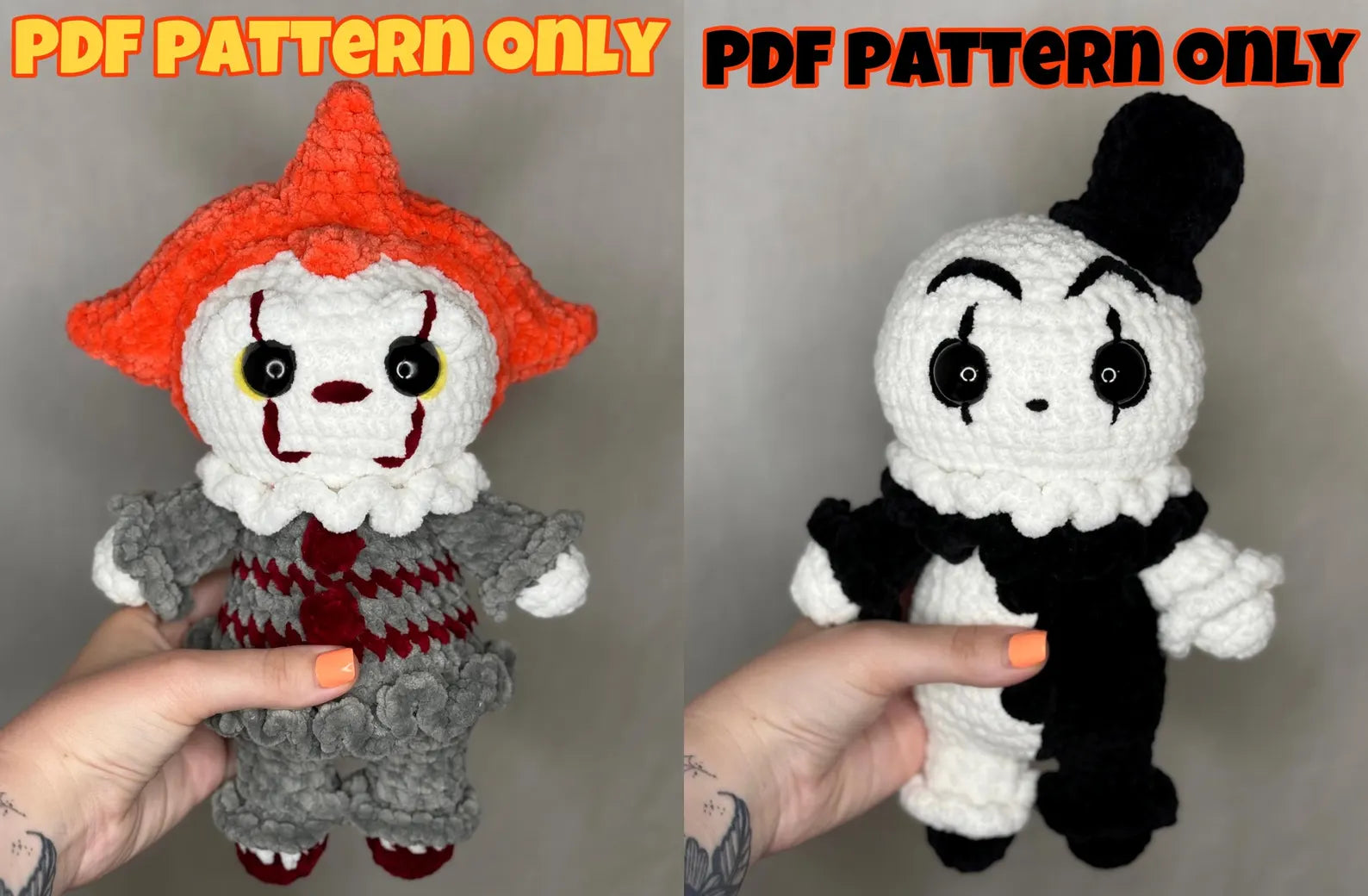 Halloween/Horror 10 in 1 Bundle Crochet Pattern