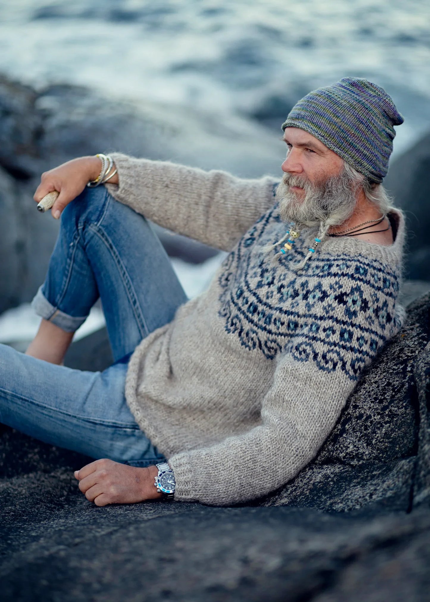 Steinkriger Norwegian Sweater – Seamless Design Knitting Pattern