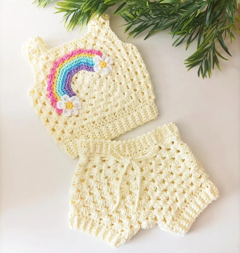 Summer Granny Set Crochet Pattern