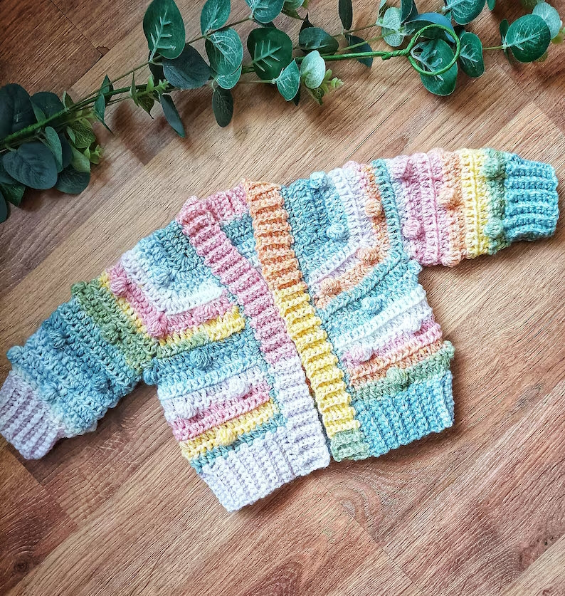 Child Skyler Cardigan Crochet Pattern