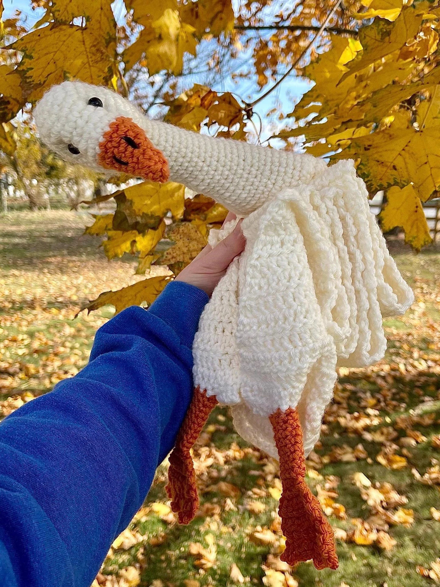 🦆 Duck Scarf – PDF Guide (Instant Access) Crochet Pattern