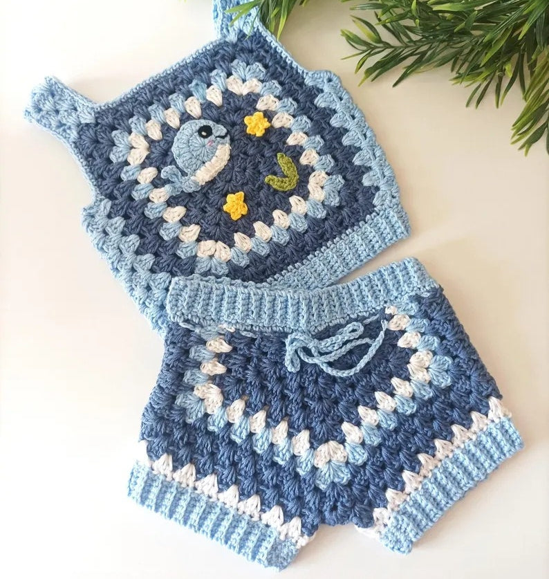 Summer Granny Set Crochet Pattern