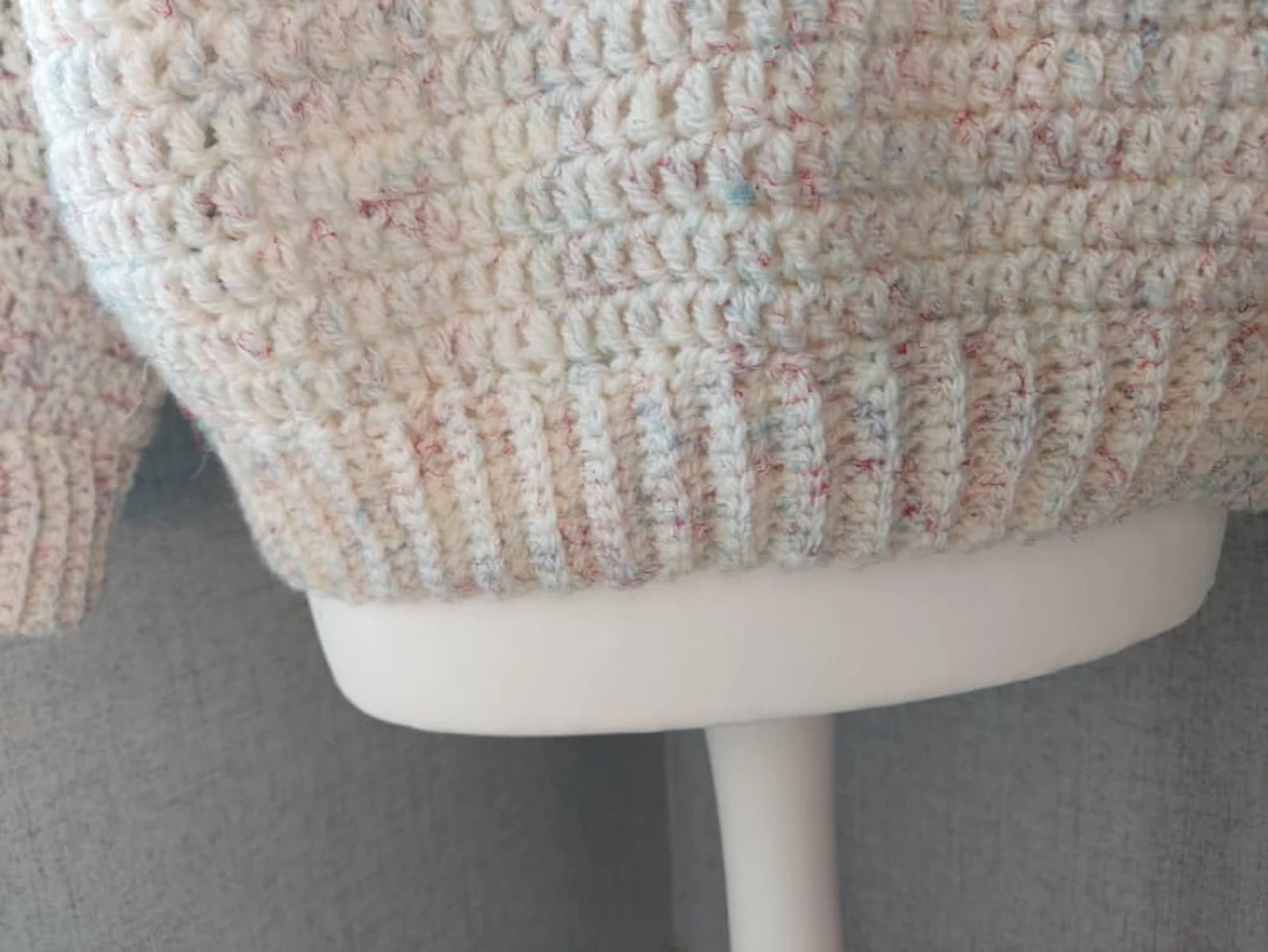 Top-Down No-Sew Crochet Jumper – Crew Neck Crochet pattern