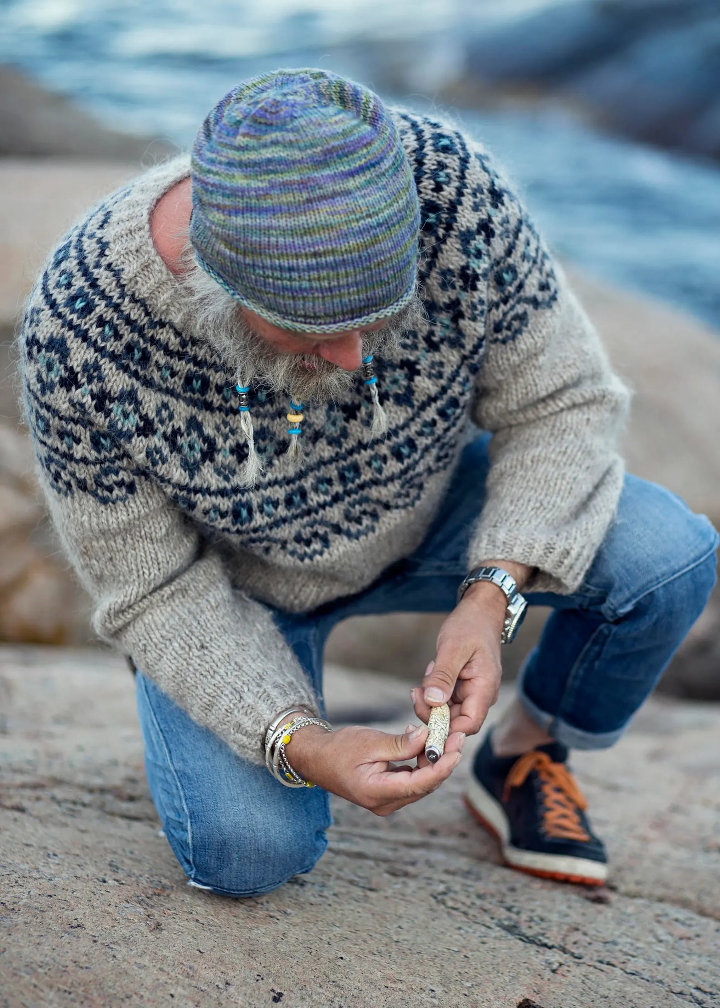 Steinkriger Norwegian Sweater – Seamless Design Knitting Pattern