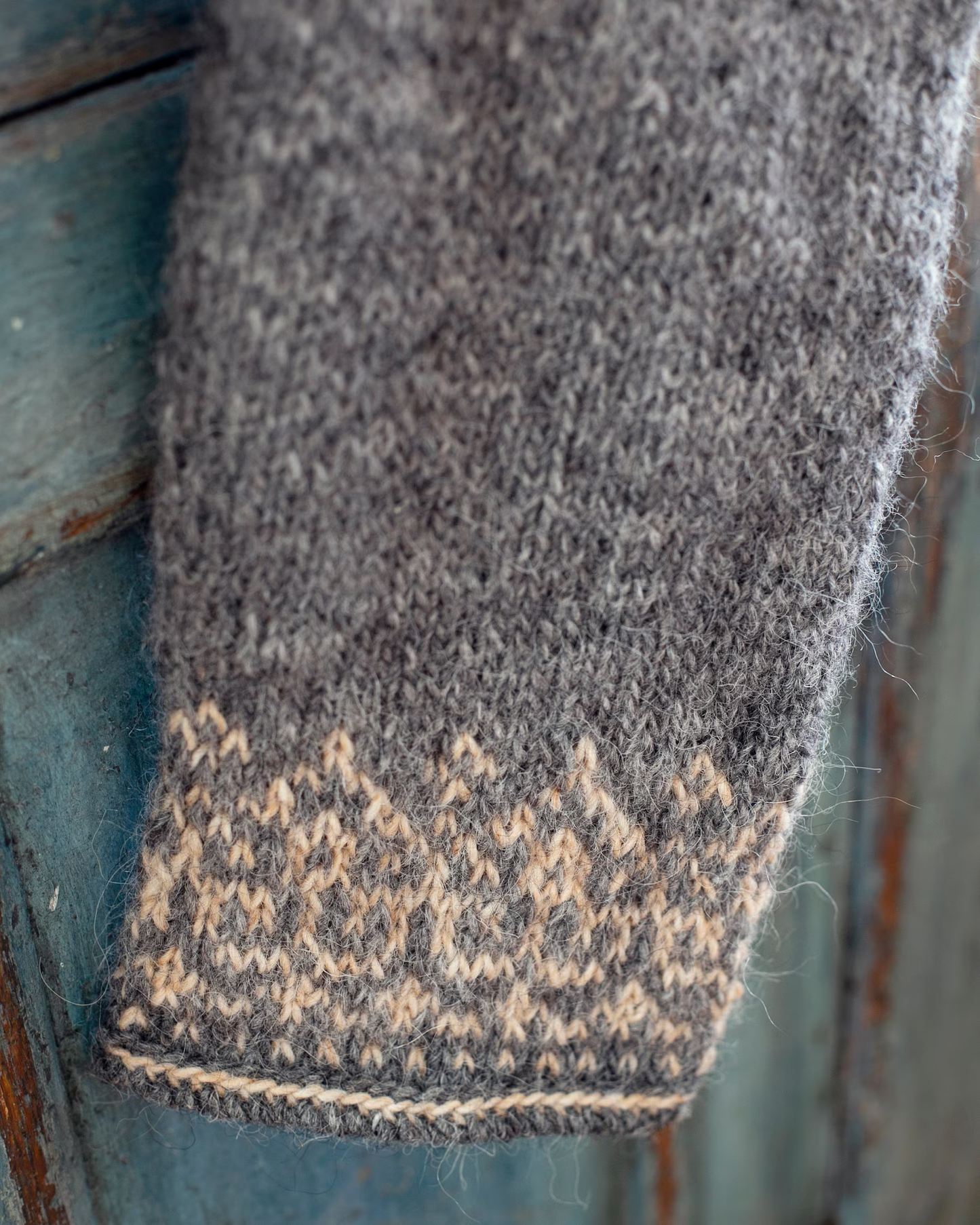 Huldra Norwegian Nordic Wool Sweater – Top Down Raglan Knitting Pattern