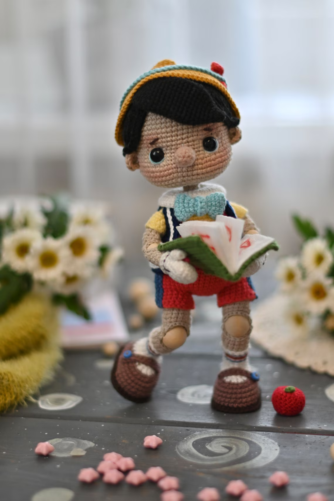 Pinocchio Amigurumi Crochet Pattern