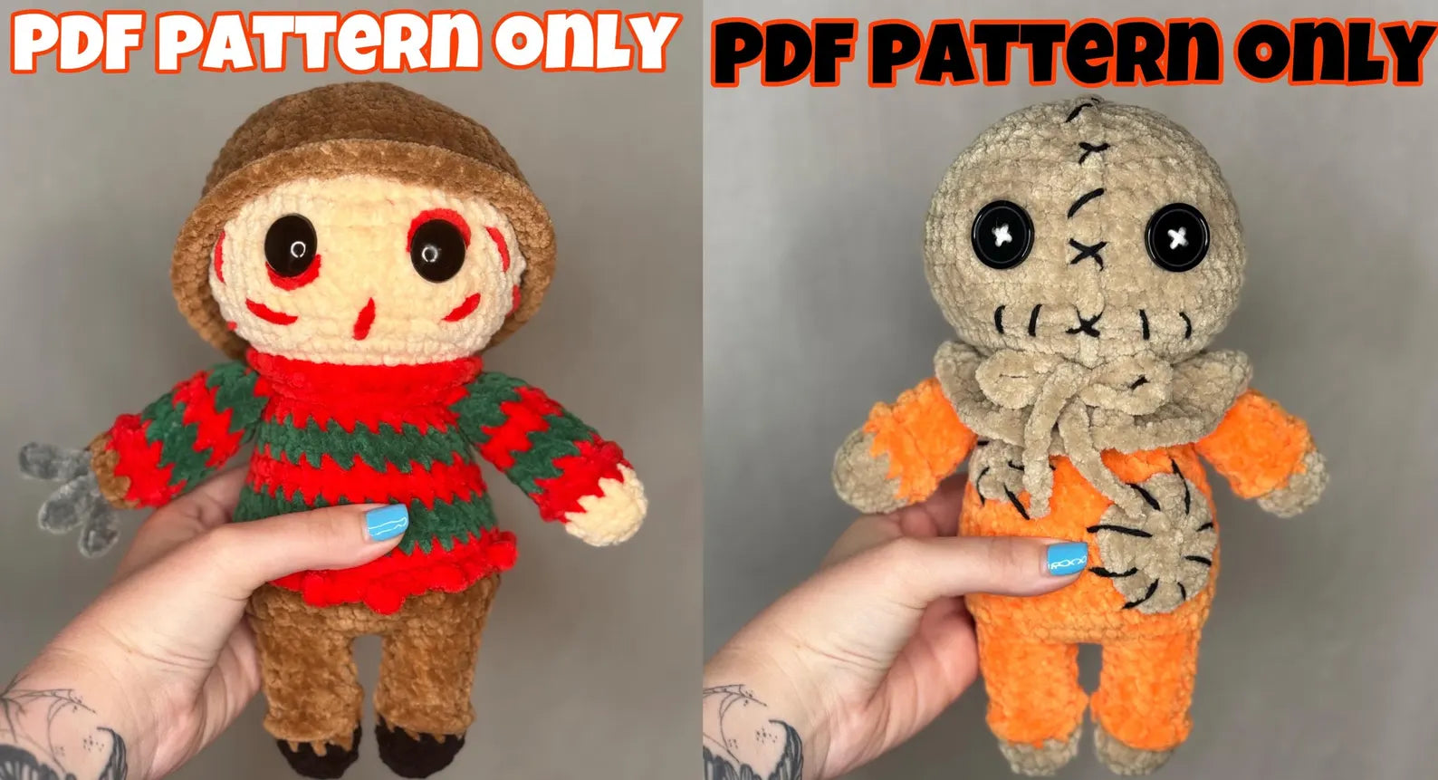 Halloween/Horror 10 in 1 Bundle Crochet Pattern