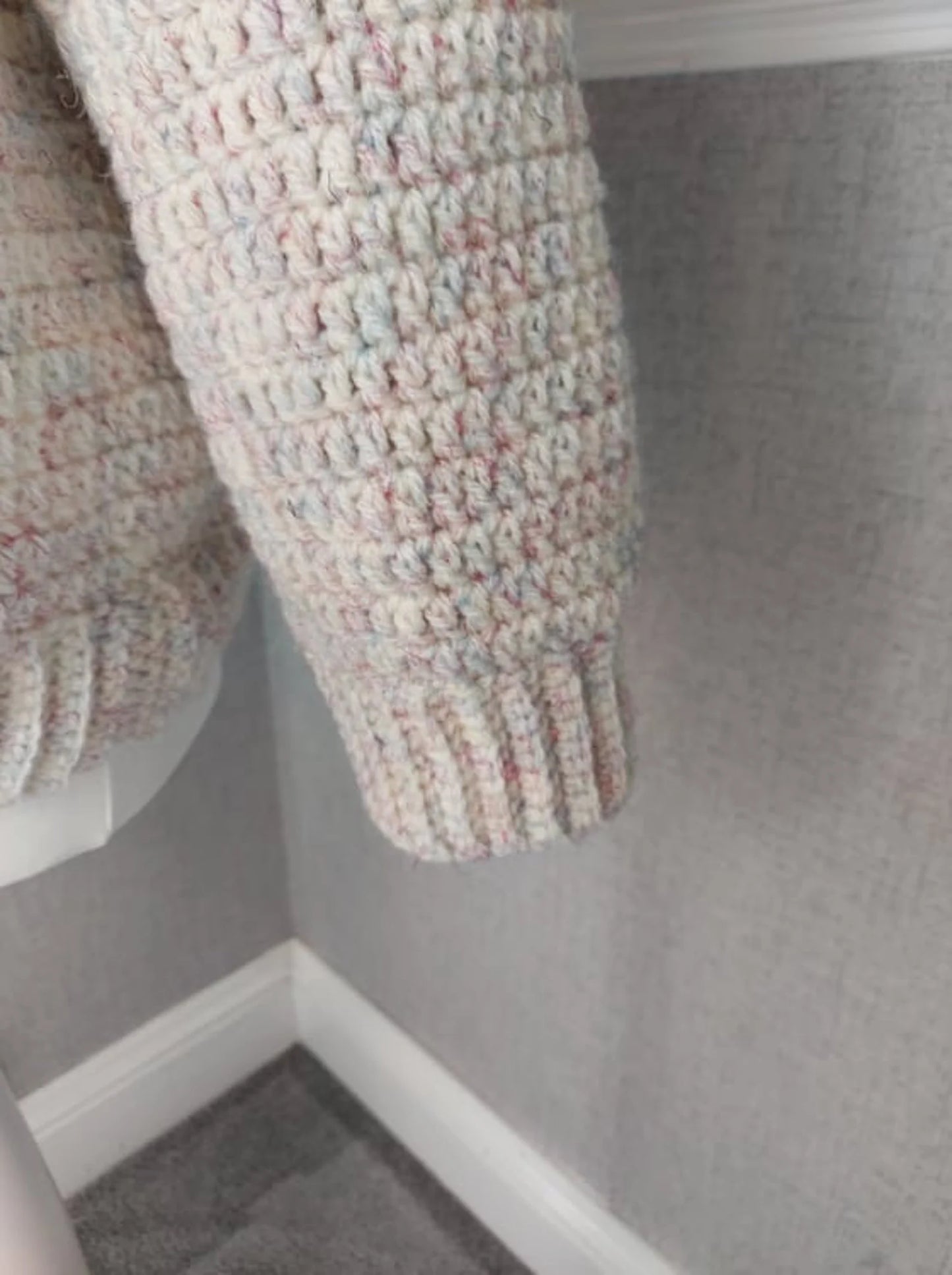 Top-Down No-Sew Crochet Jumper – Crew Neck Crochet pattern