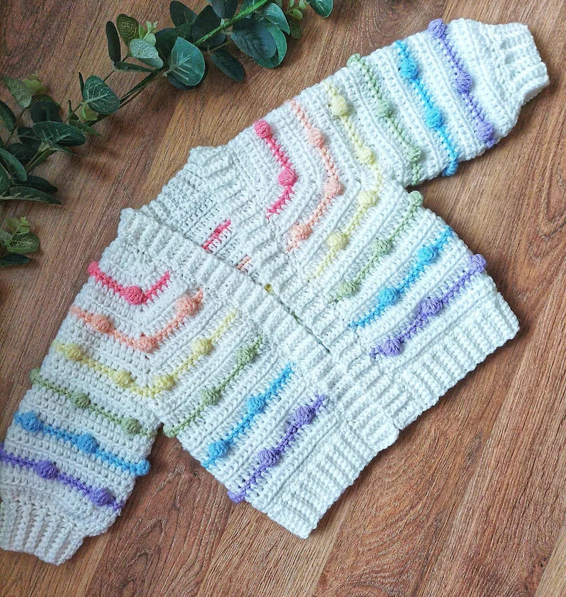 Child Skyler Cardigan Crochet Pattern
