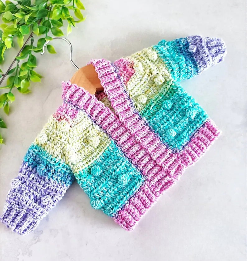 Child Skyler Cardigan Crochet Pattern