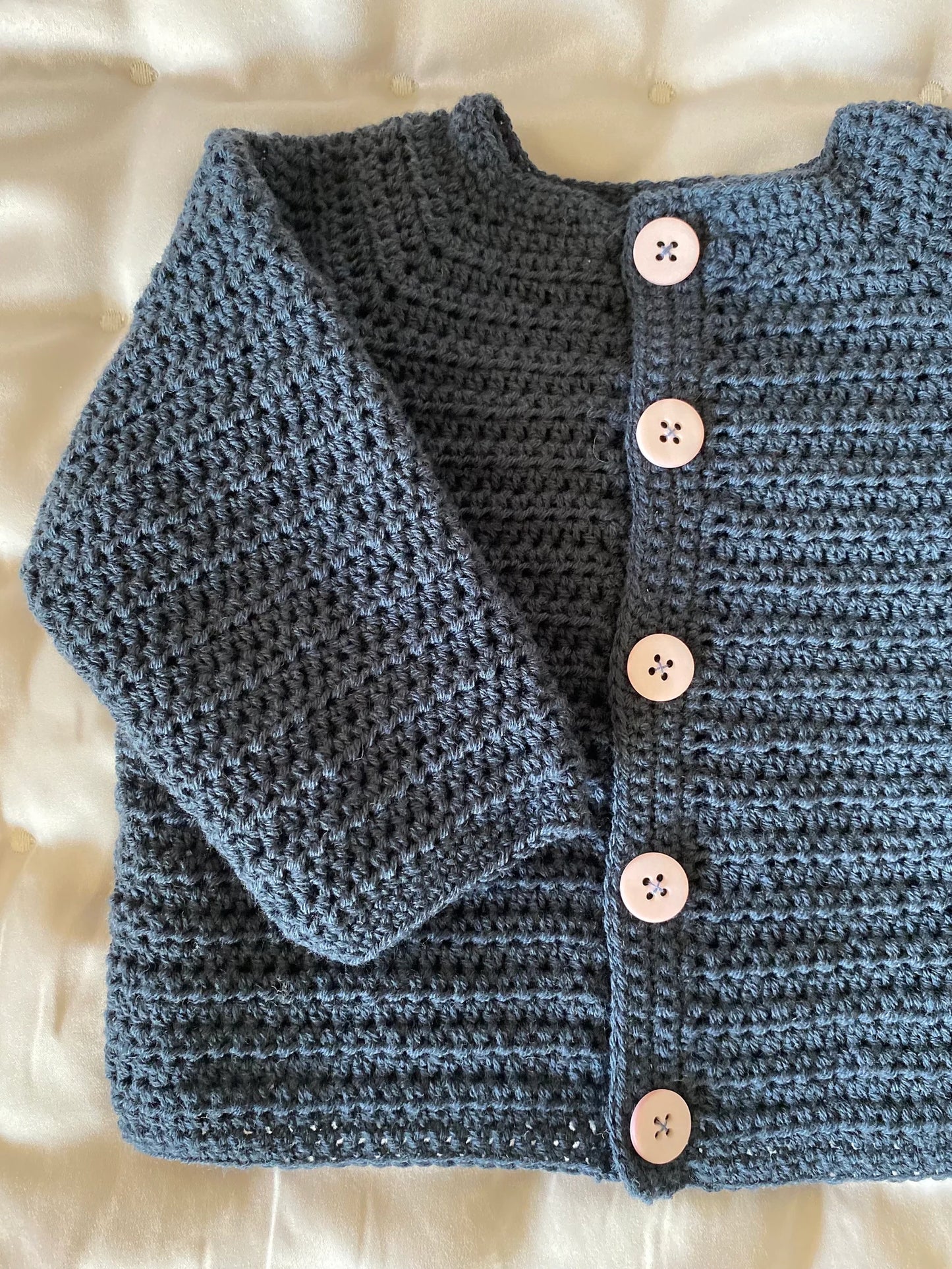 Cardigan-jacket newborn-6 years - Crochet Pattern