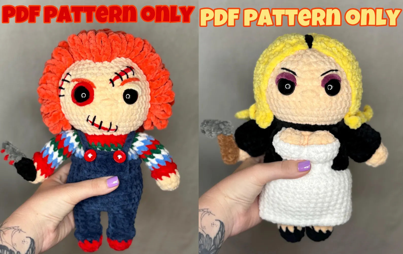 Halloween/Horror 10 in 1 Bundle Crochet Pattern