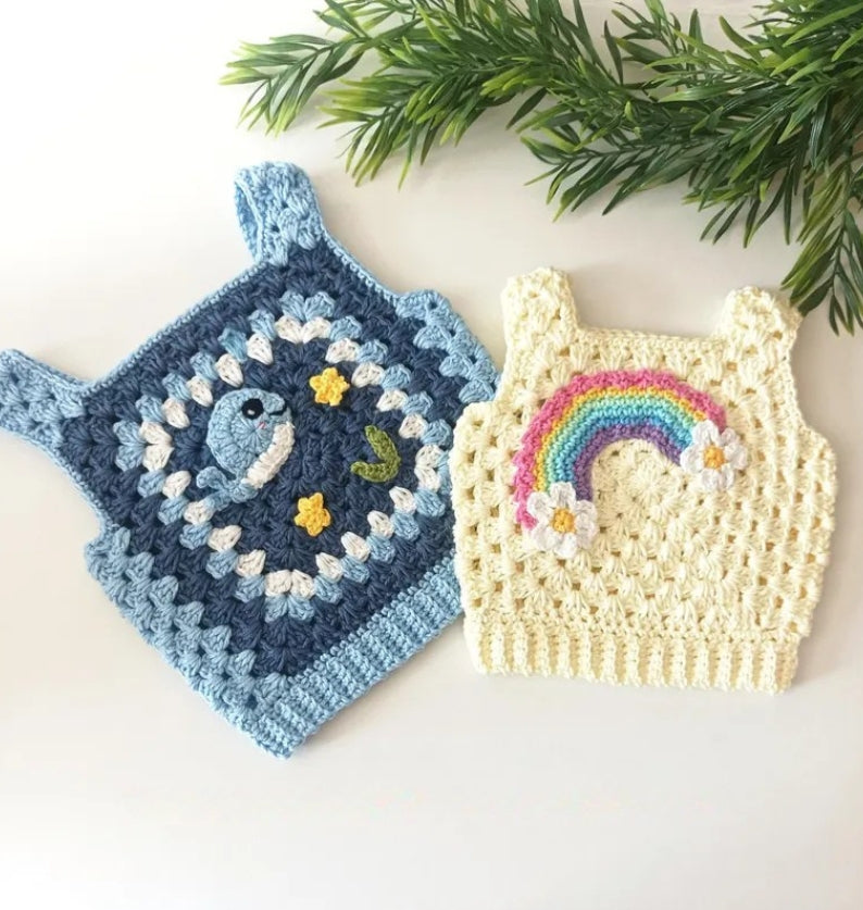 Summer Granny Set Crochet Pattern