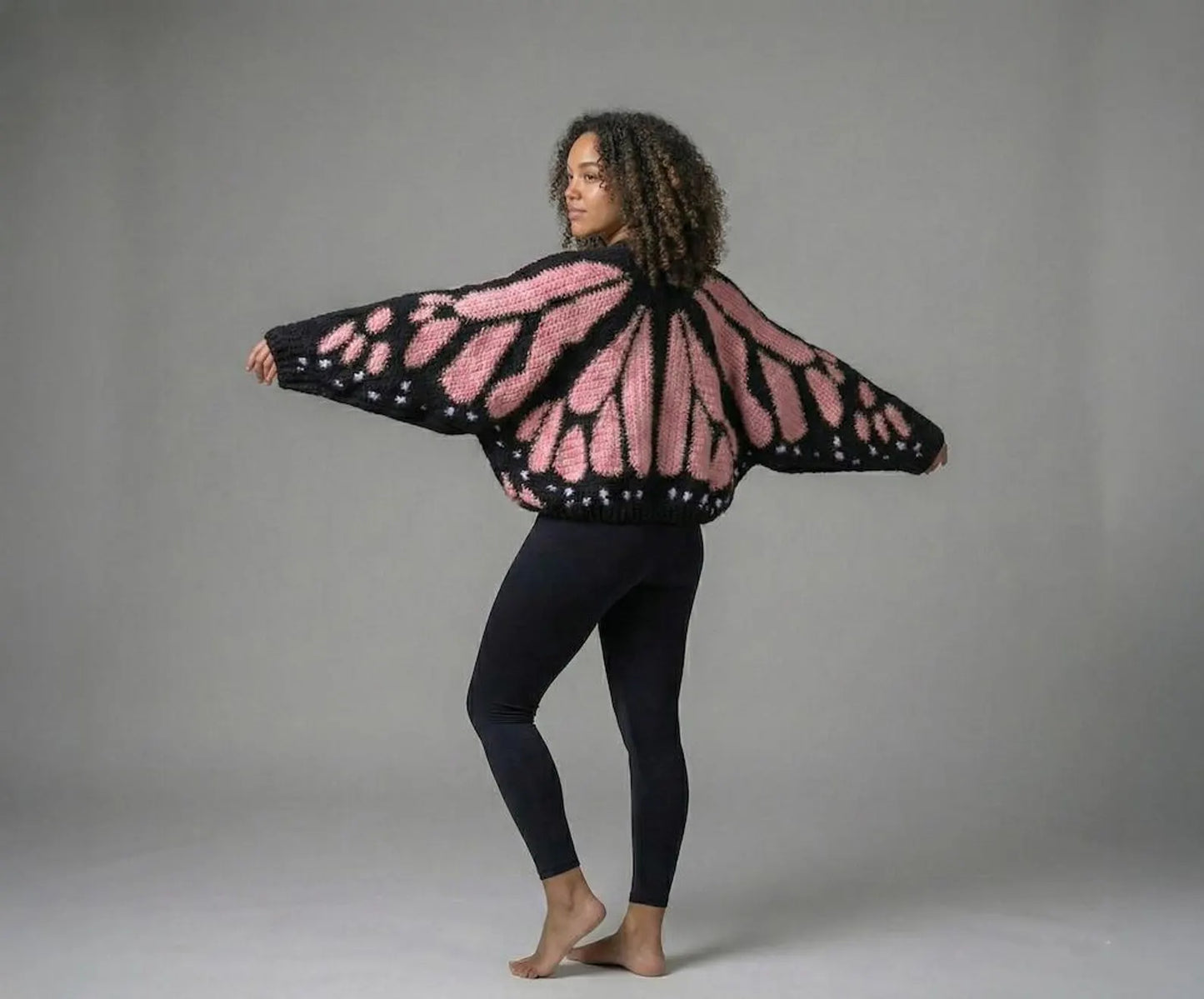 Monarch Butterfly Cardigan Crochet Pattern