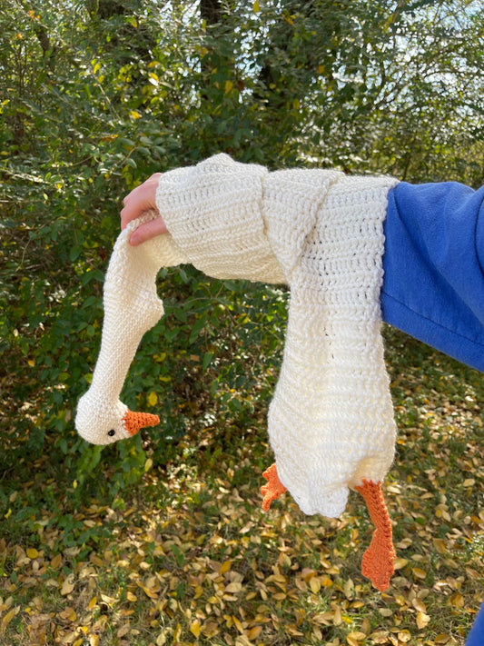 🦆 Duck Scarf – PDF Guide (Instant Access) Crochet Pattern