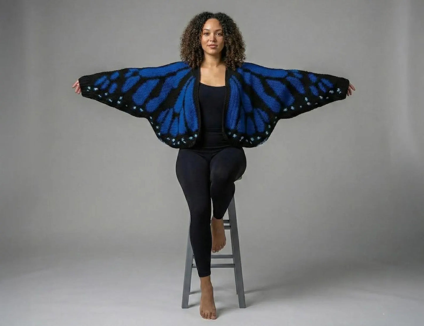 Monarch Butterfly Cardigan Crochet Pattern