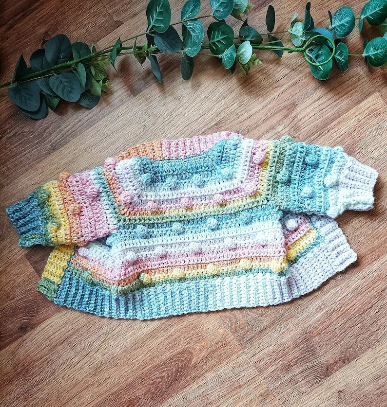 Child Skyler Cardigan Crochet Pattern