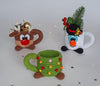 Crochet Christmas Mugs Set – Set of 6 Patterns