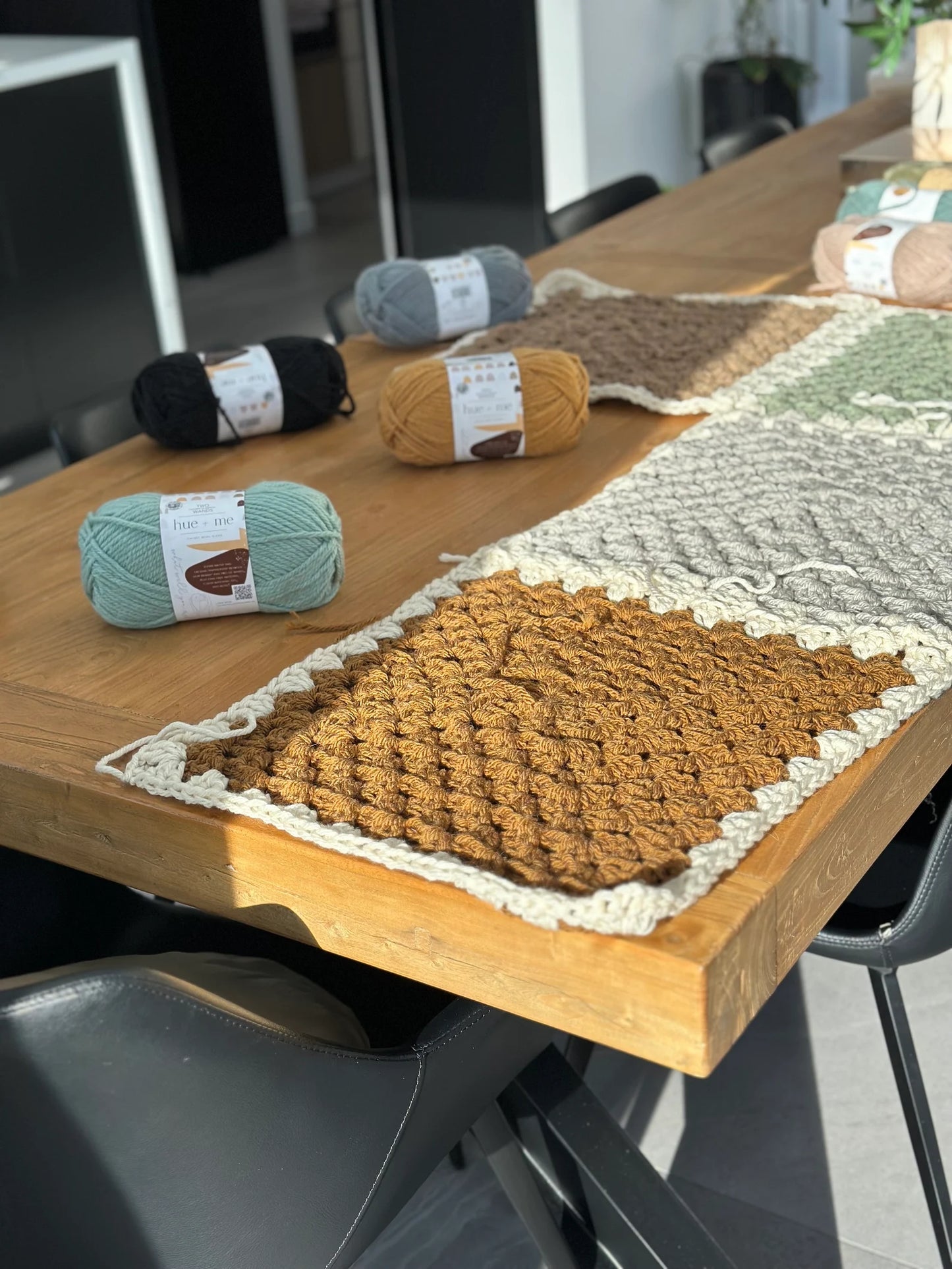 9 Square Granny Throw – Cozy & Colorful Blanket Crochet Pattern