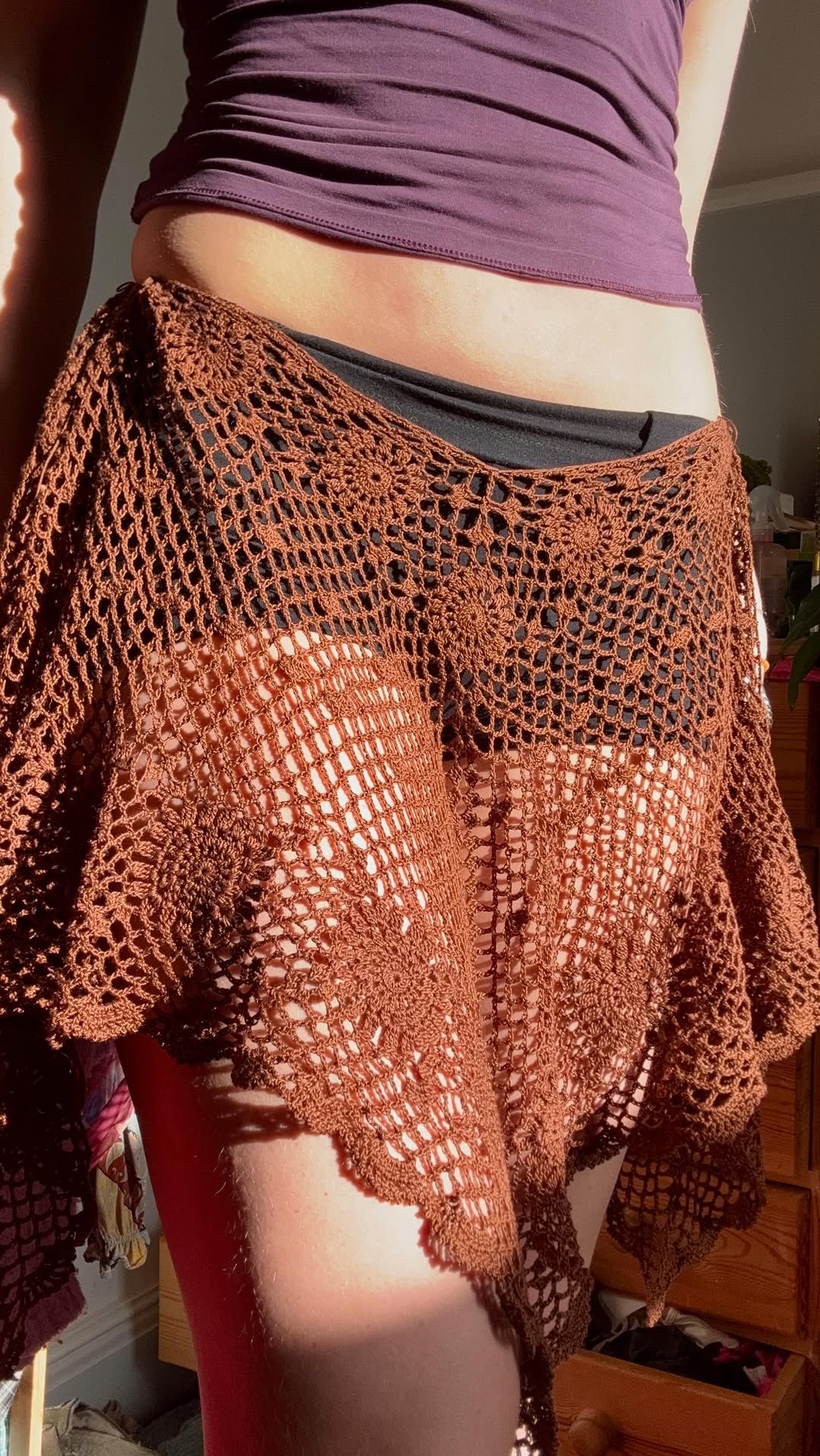 Effortless Style with a Lightweight Clover Poncho Crochet Pattern