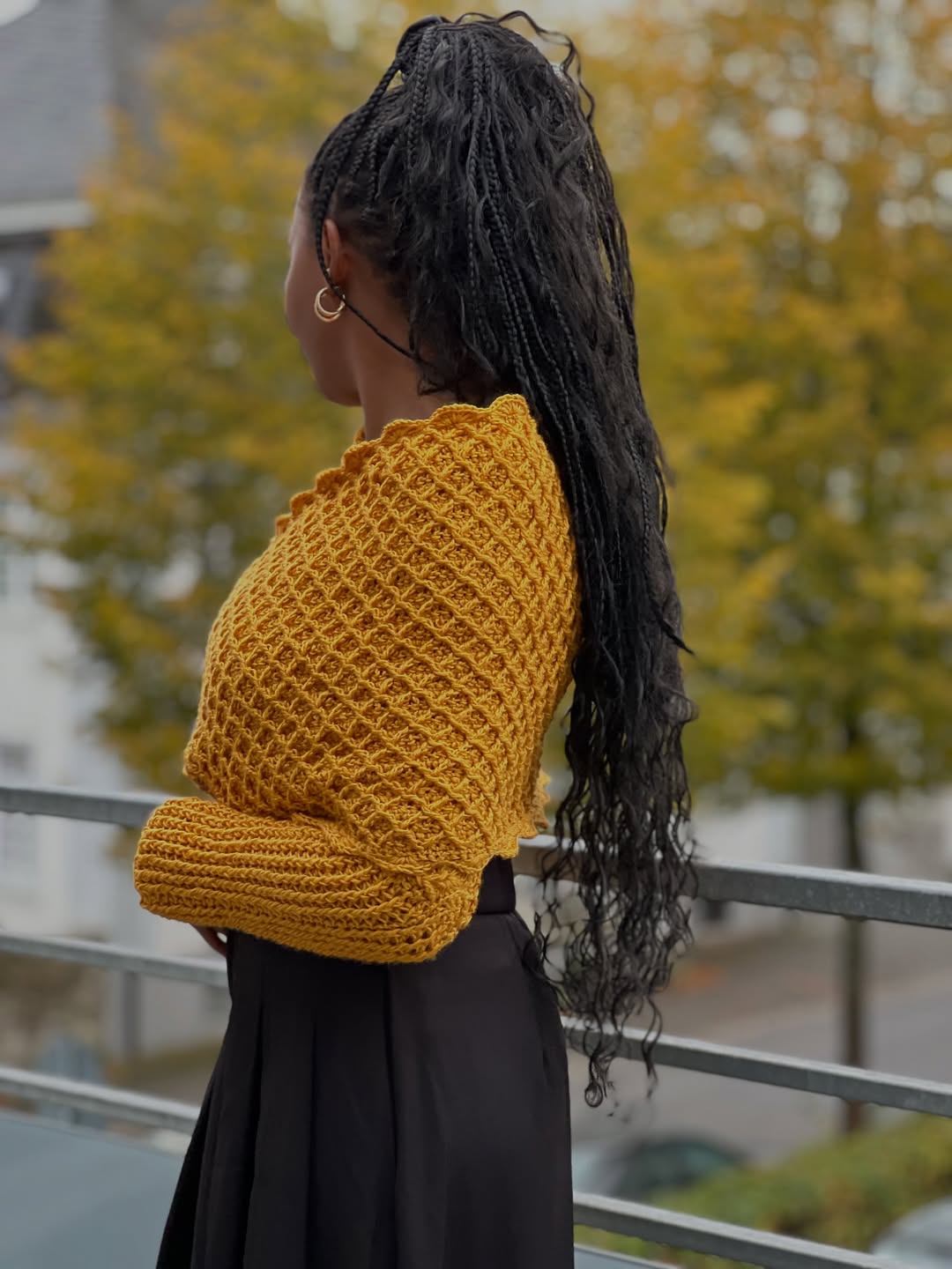 🌟 Elegant Wrap Sweater With Sleeves – Size-Inclusive XS–5X Crochet Pattern