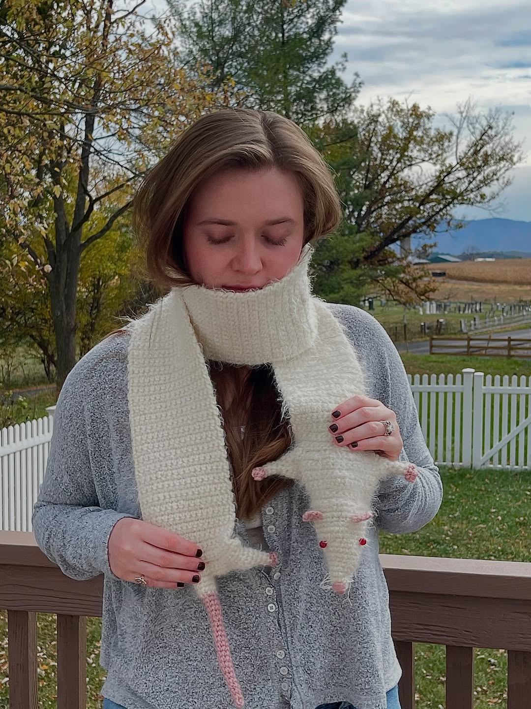 Rat Scarf – Crochet Pattern