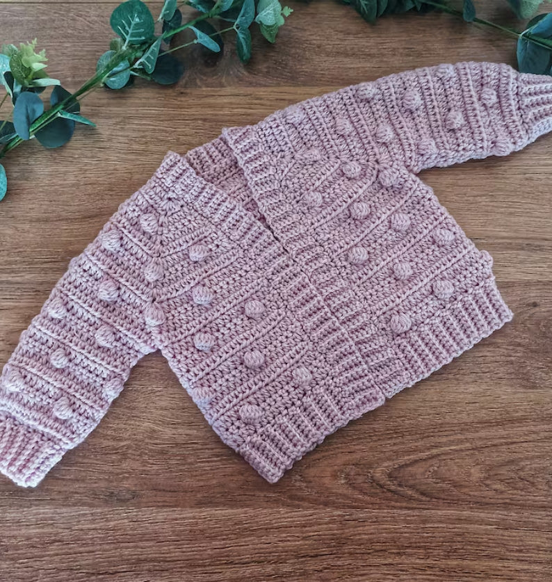 Child Skyler Cardigan Crochet Pattern