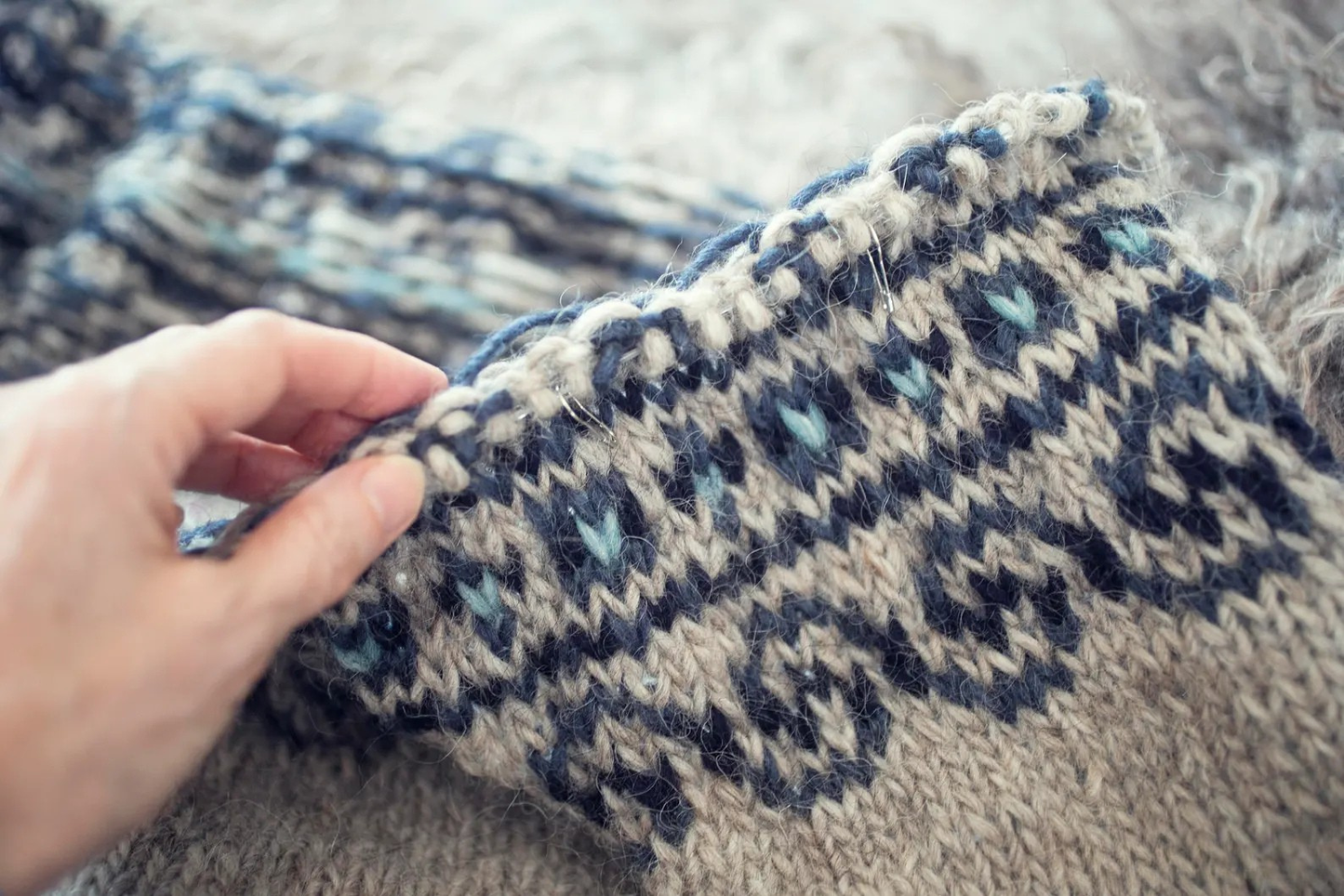 Steinkriger Norwegian Sweater – Seamless Design Knitting Pattern