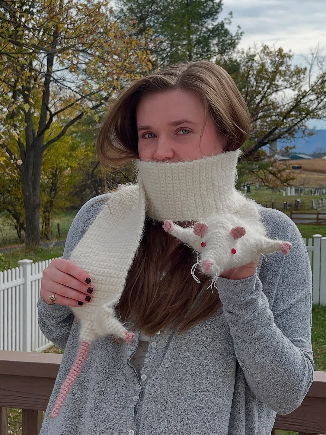 Rat Scarf – Crochet Pattern