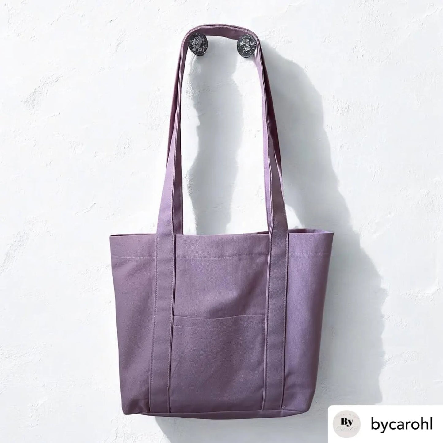 Bag For Love Canvas Tote Bag Sewing Pattern