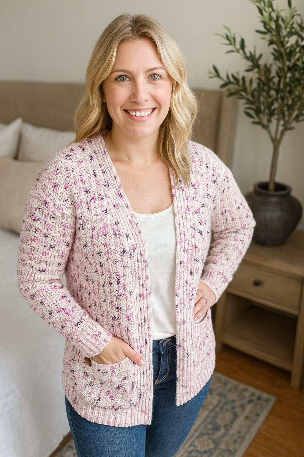 Snowy Season Cardigan Crochet Pattern