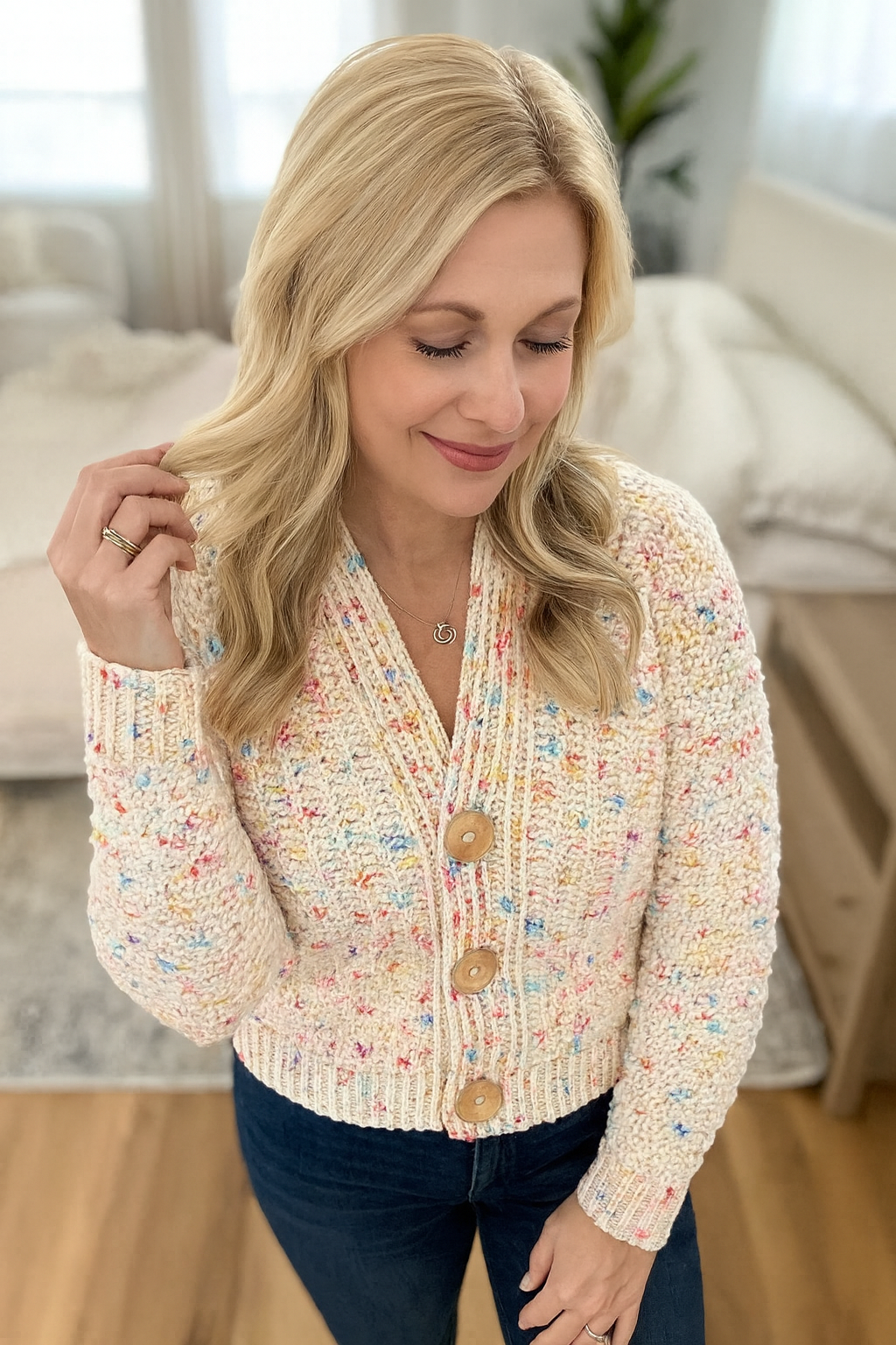 Snowy Season Cardigan Crochet Pattern