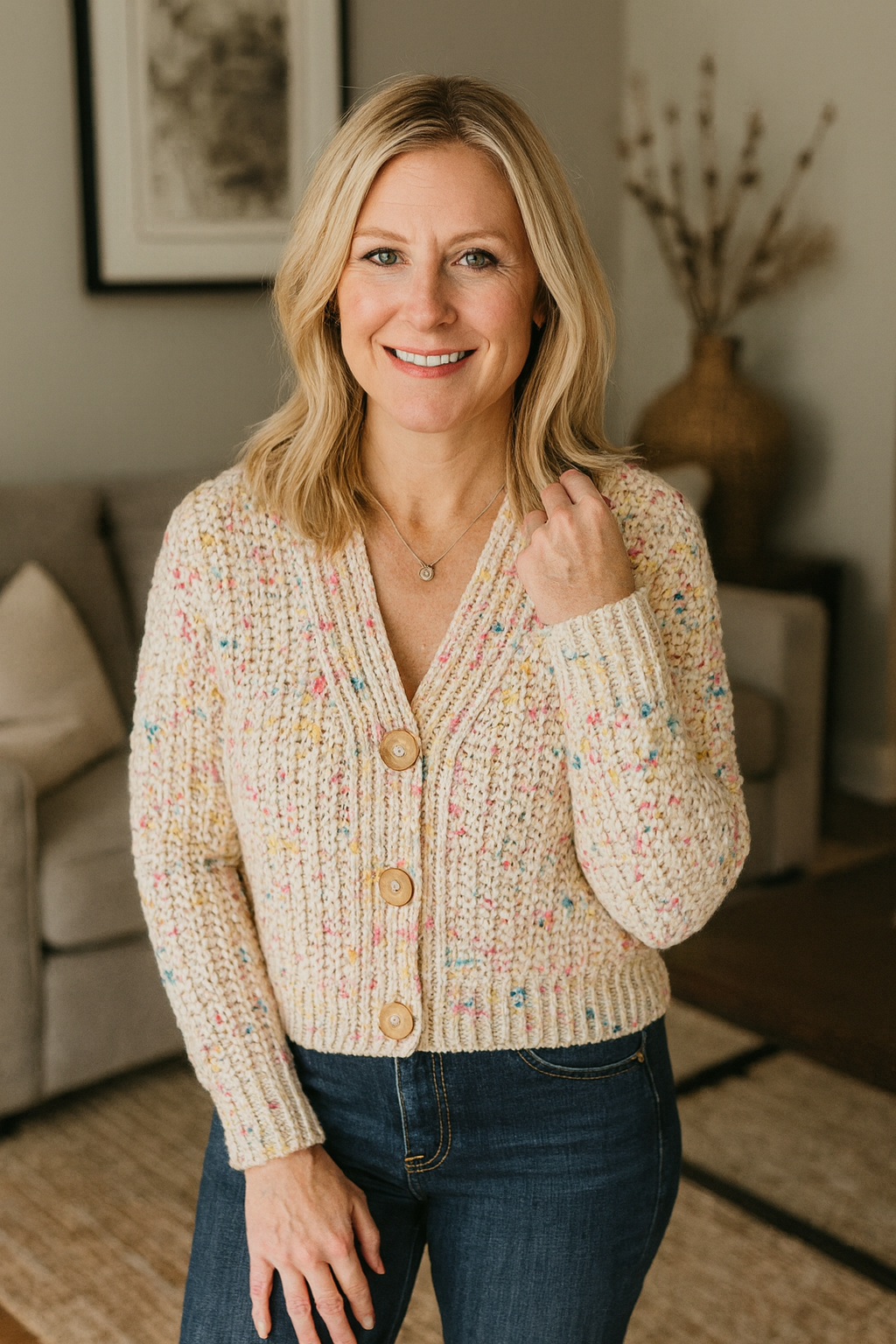 Snowy Season Cardigan Crochet Pattern