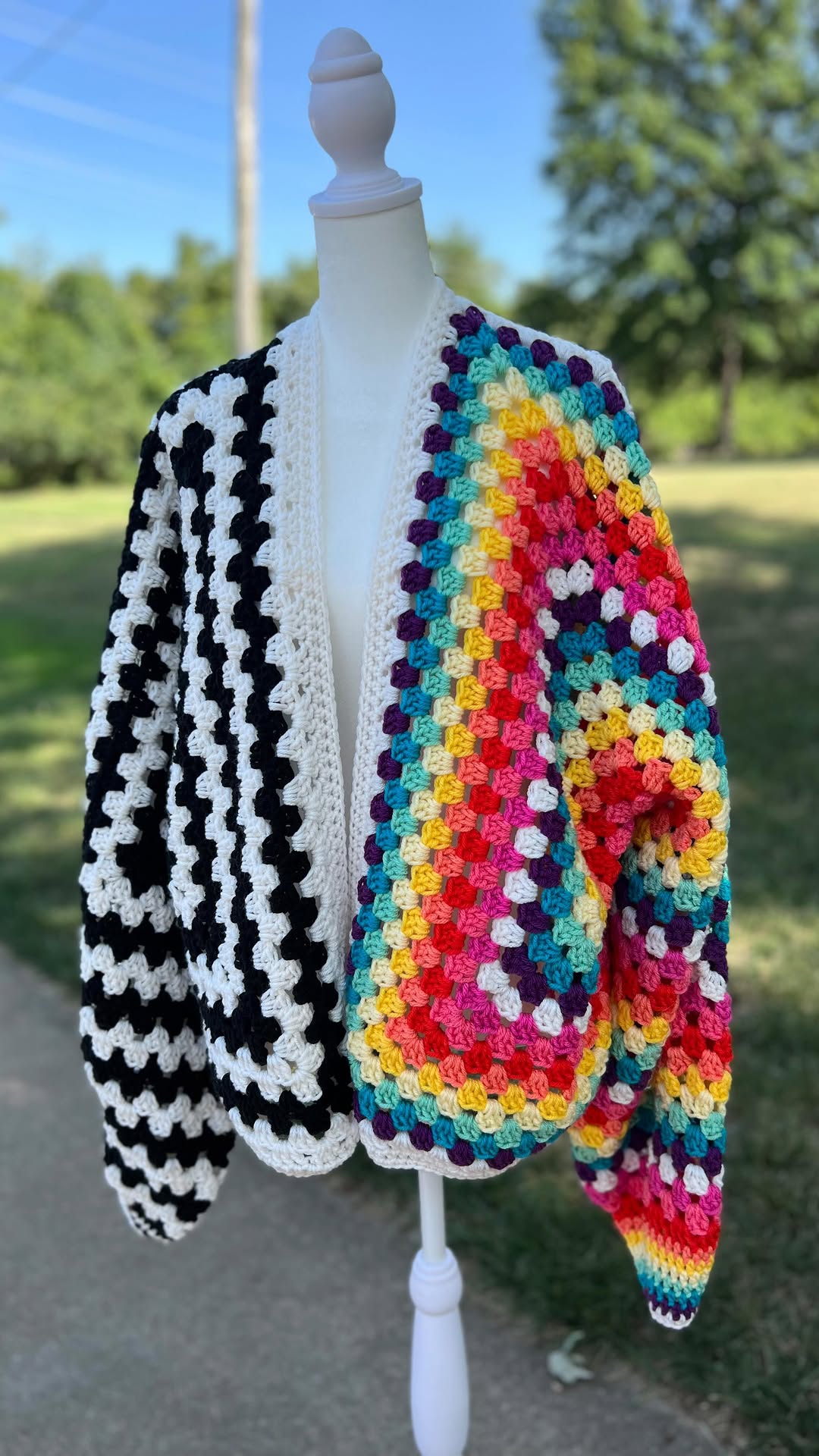 HexaHug Cardigan Crochet Pattern