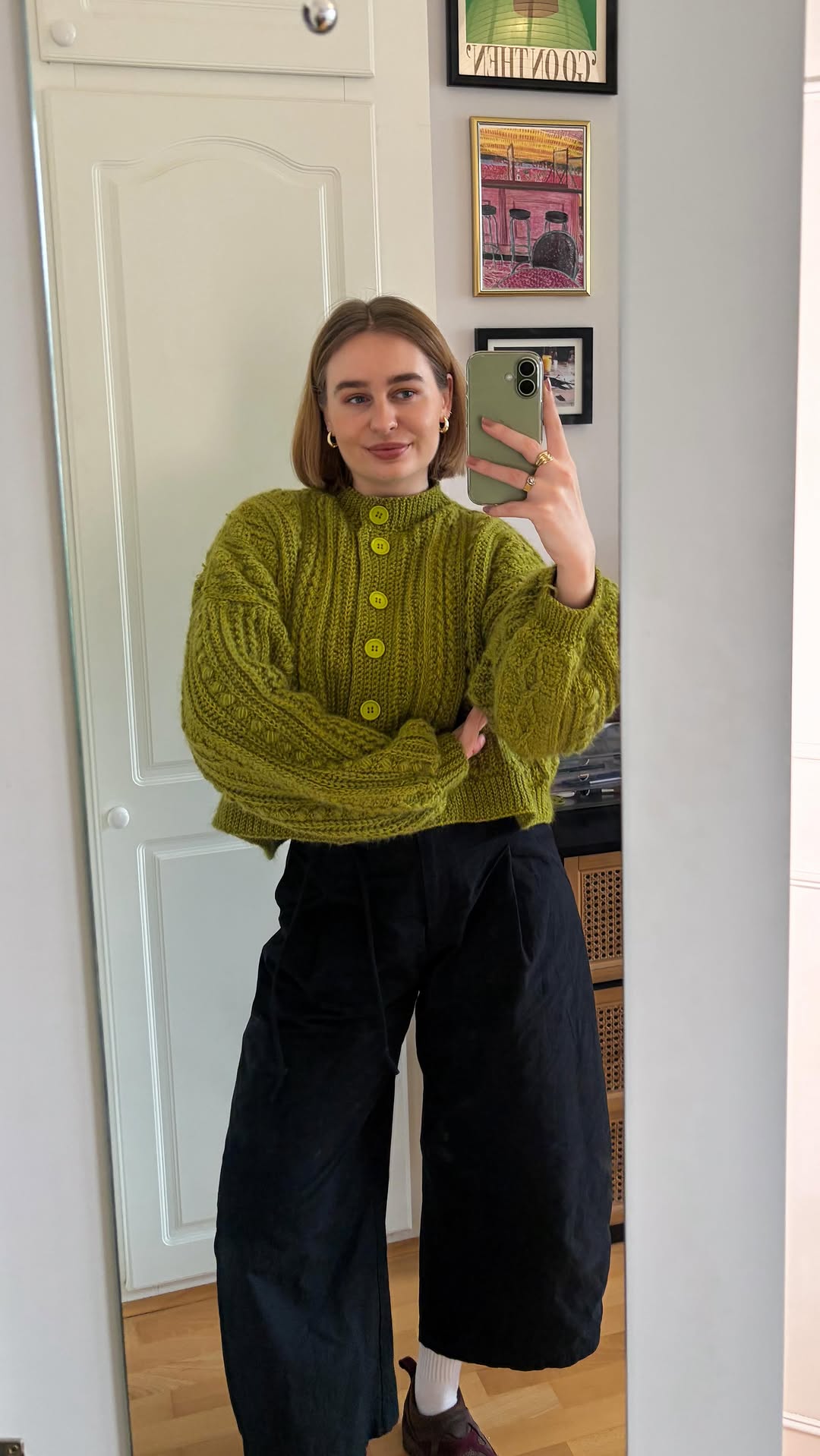 Cable Cardigan Crochet Pattern