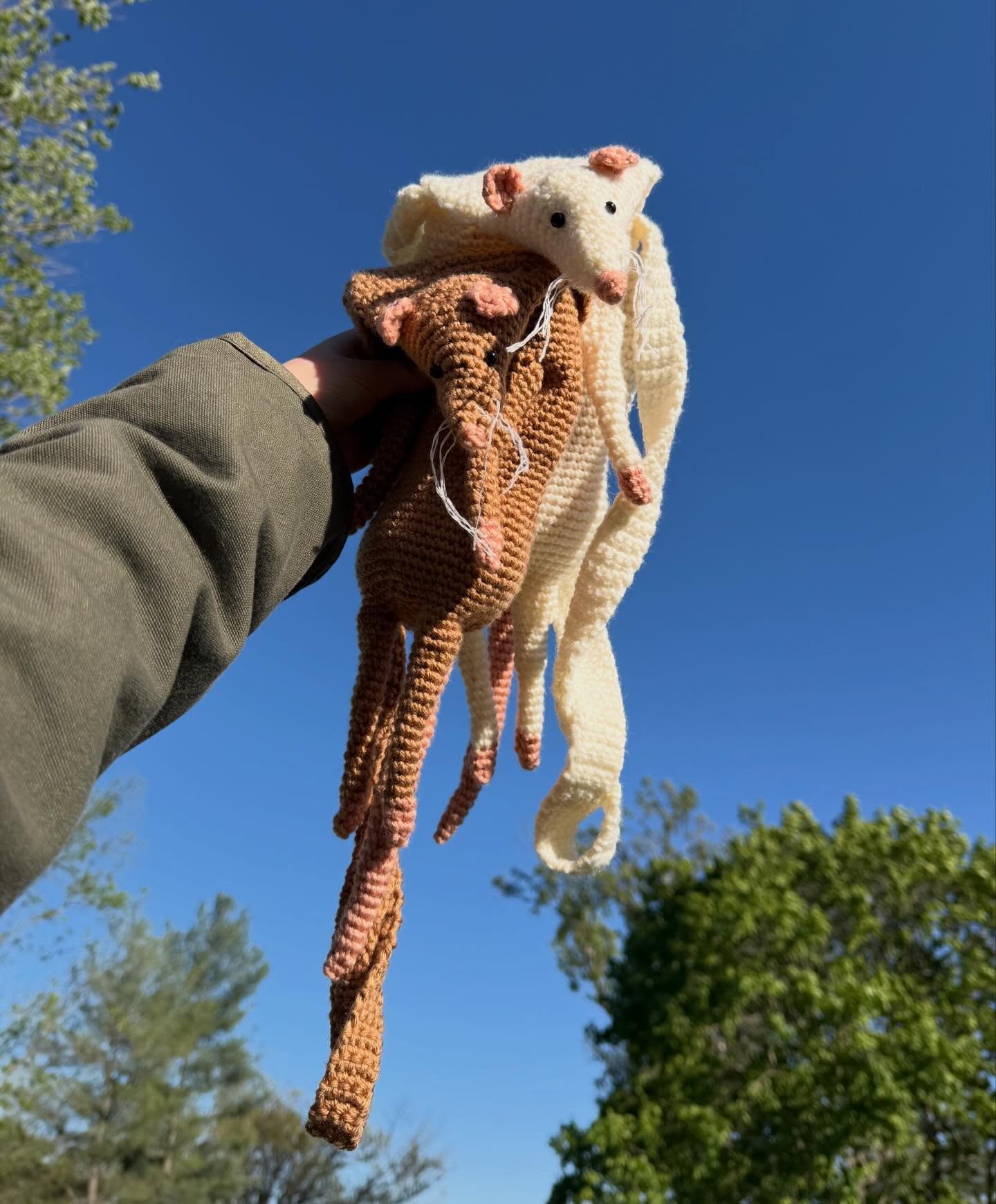 Rat Pouch Crochet Pattern
