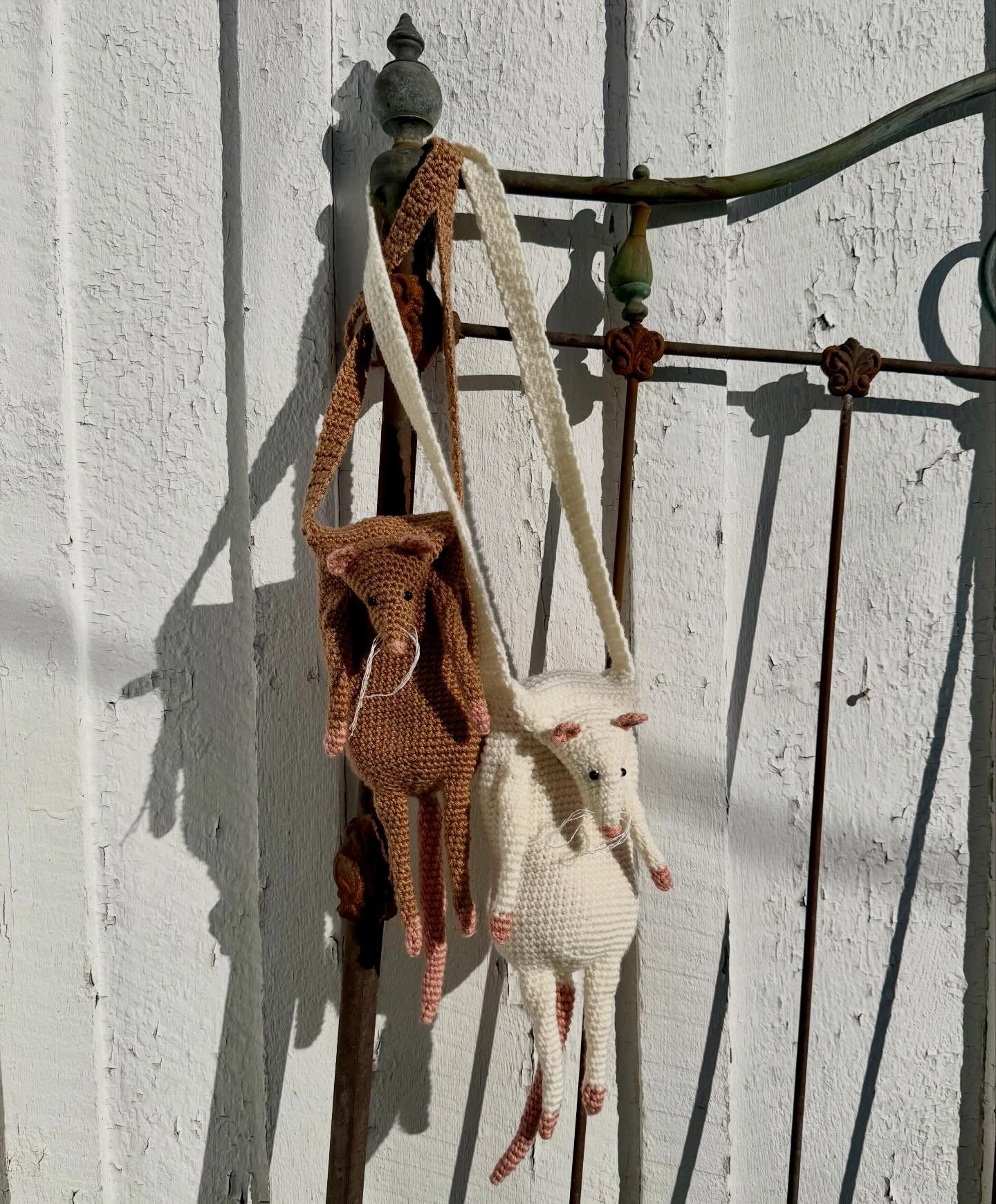 Rat Pouch Crochet Pattern