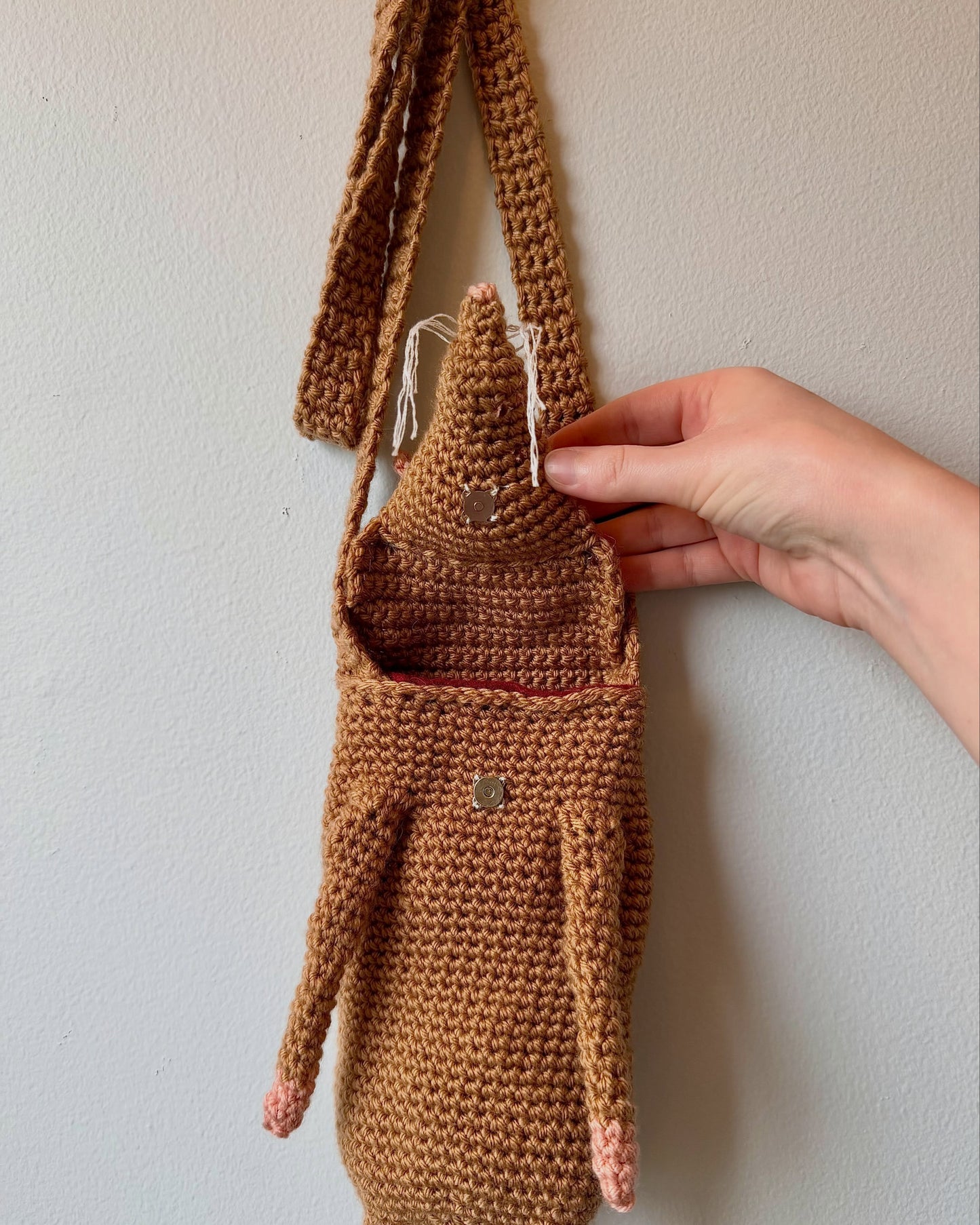 Rat Pouch Crochet Pattern